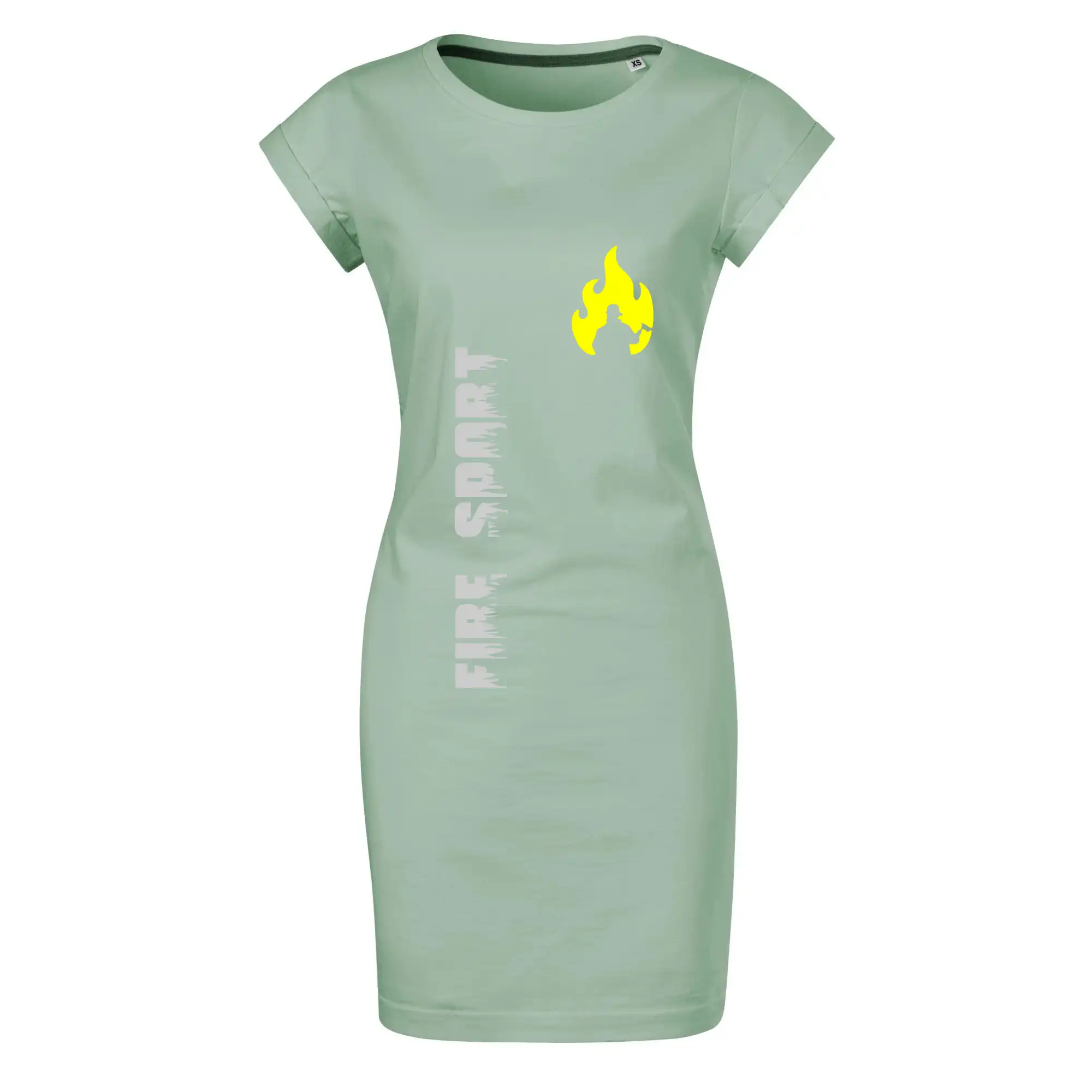 Originálne tričká pre hasičov - Hasiči - Váš názov - FLUO + Reflexná potlač - Tričko Šaty FREEDOM