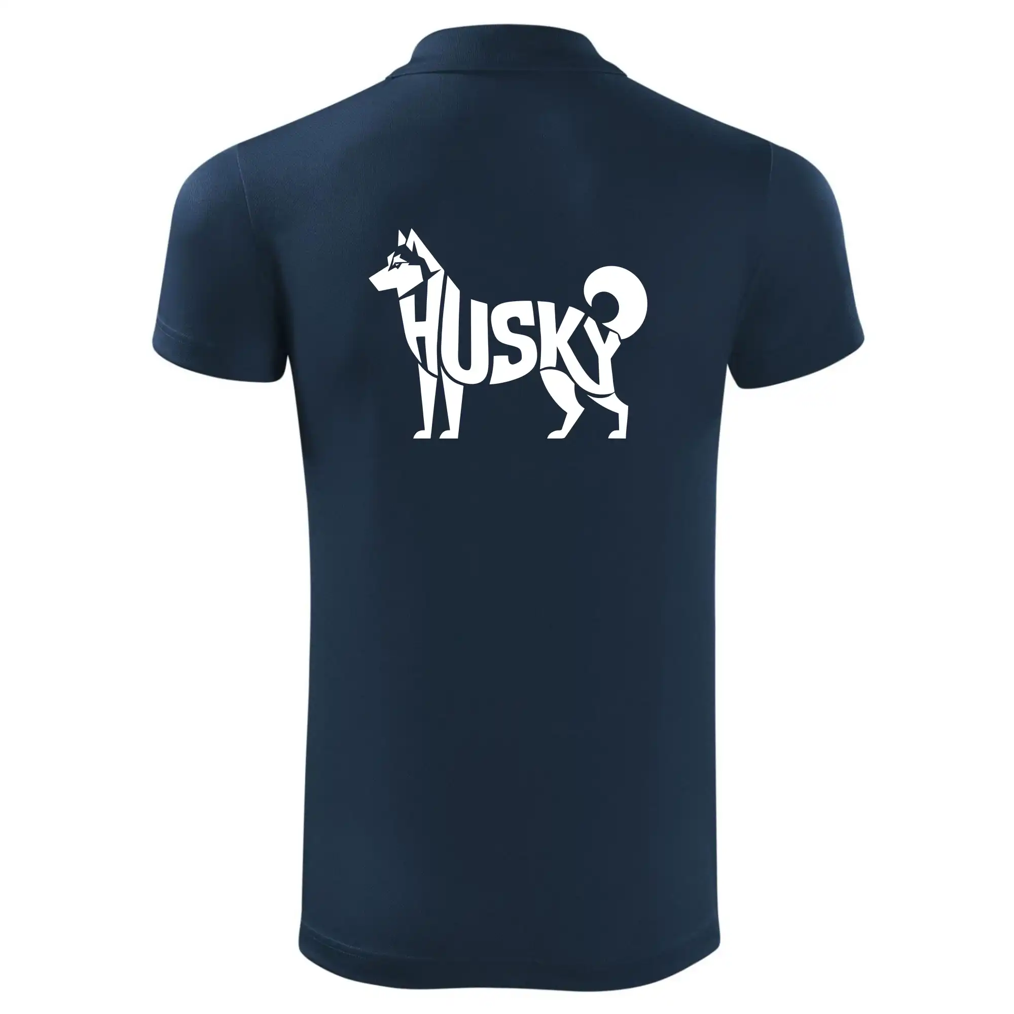 Husky nápis v těle