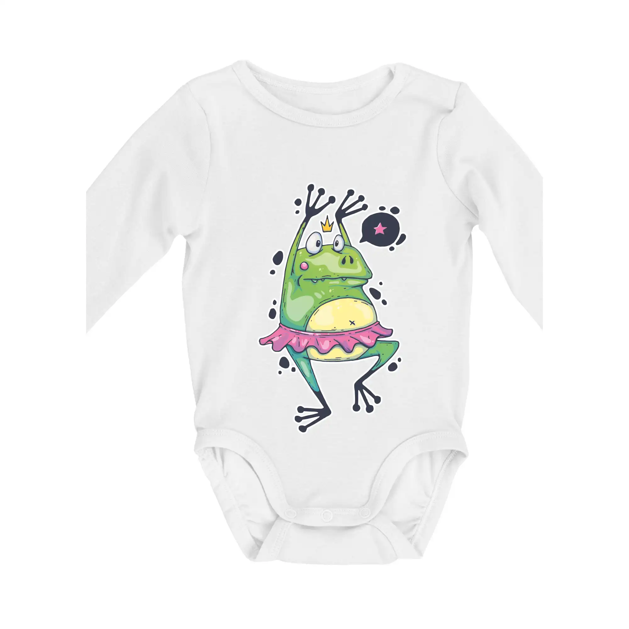 Ostatné športy - Žabka baletka - Body dojčenské s dlhým rukávom