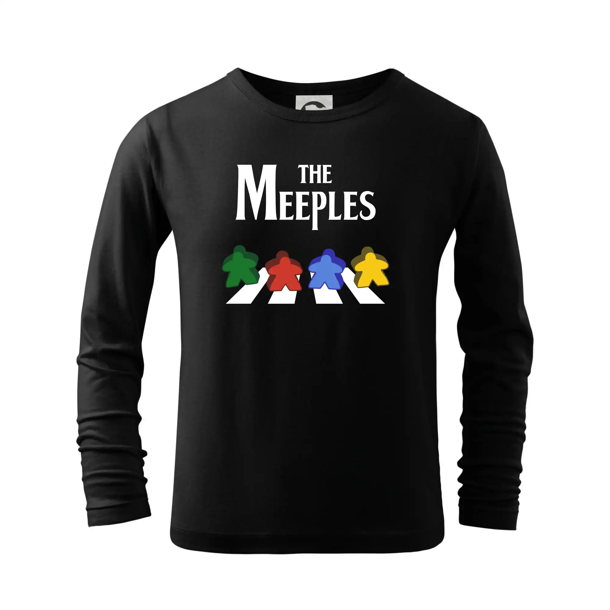 Tričká a mikiny so spoločenskými hrami  - The Meeples - Tričko detské Long Sleeve
