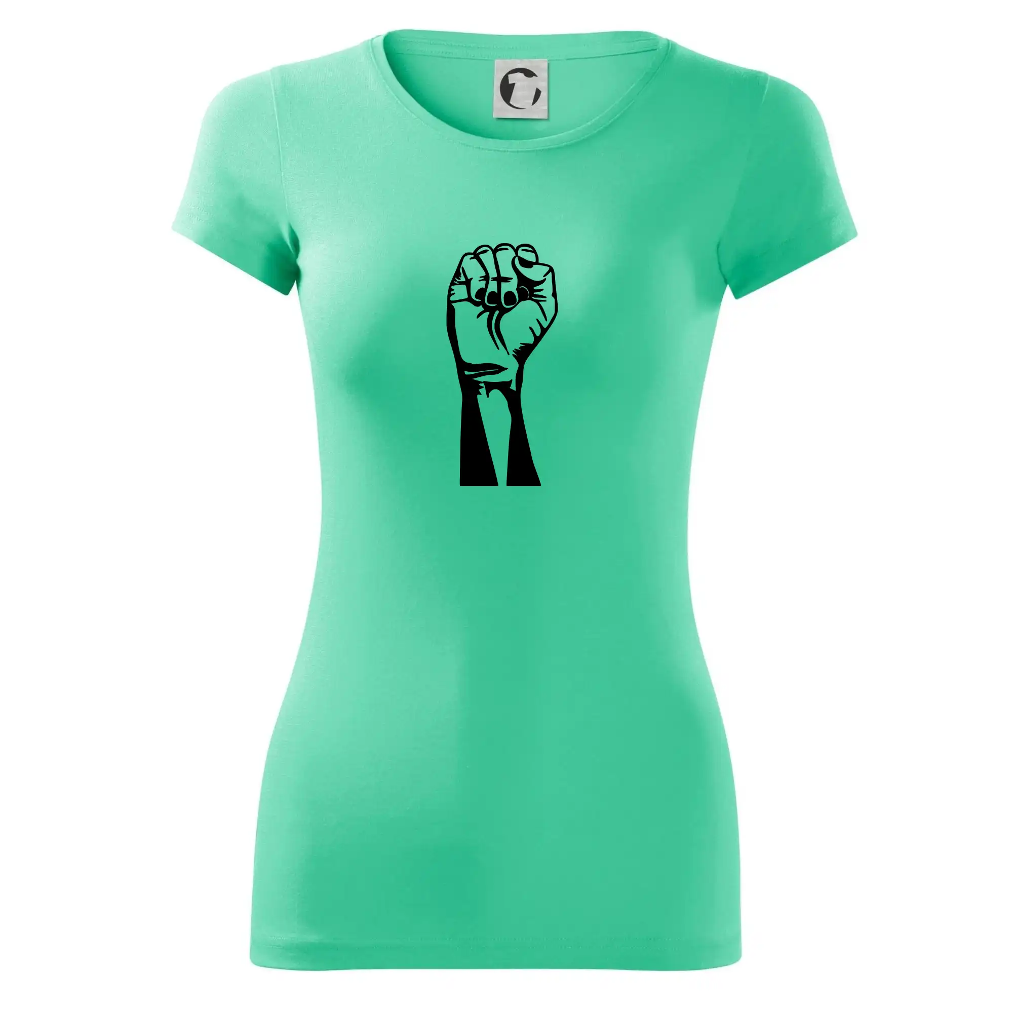 Tričká na párty - Kameň čierno - Dámske tričko Glance - Priliehavejší strih