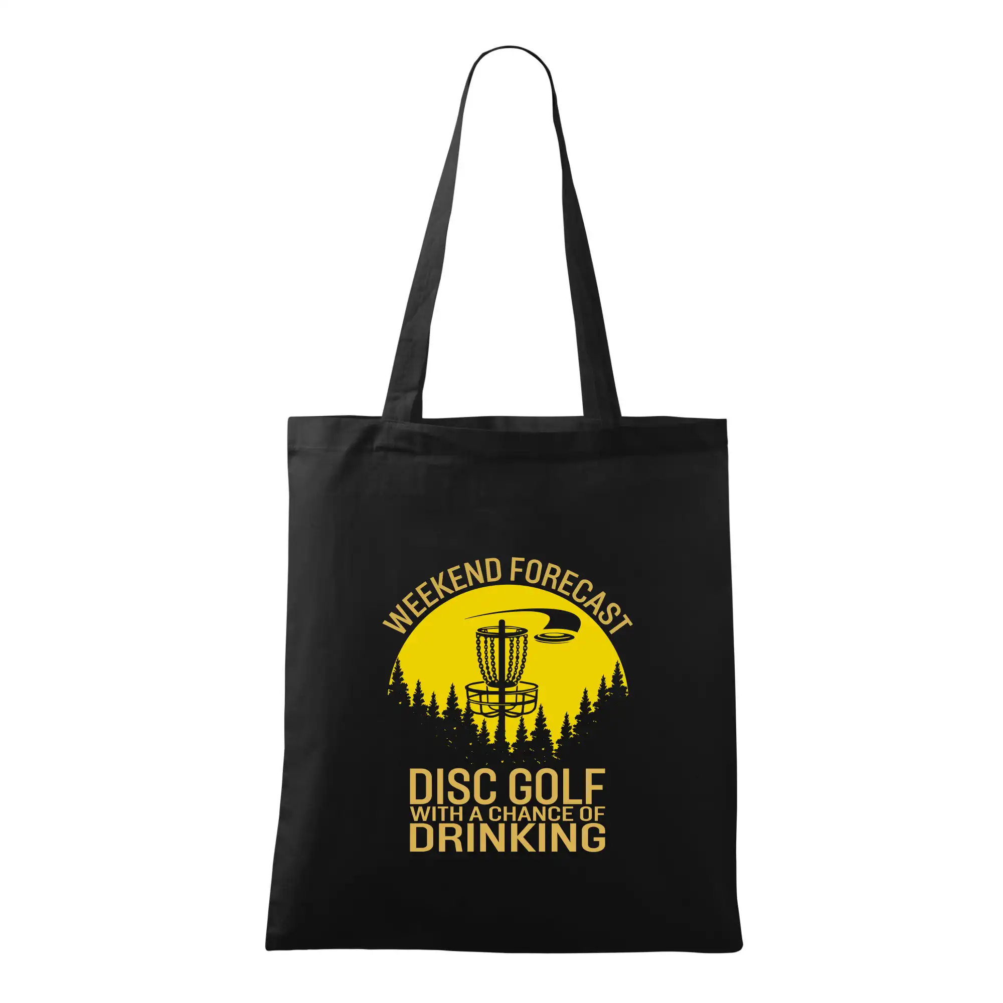 Disc golf - chnace of a drinking - Taška bavlnená