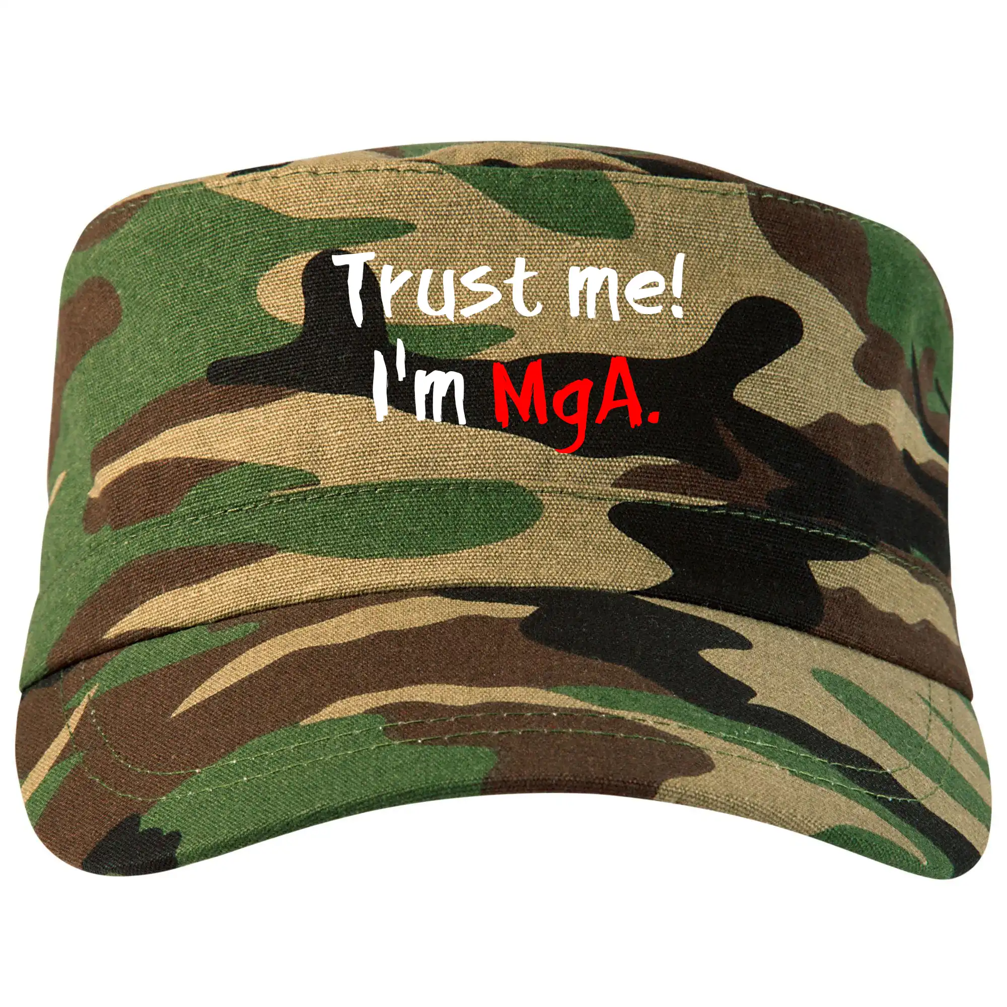 Tričká na ukončenie štúdia - Trust me I´m  MgA. / Ver mi som MgA. - Šiltovka CAMO