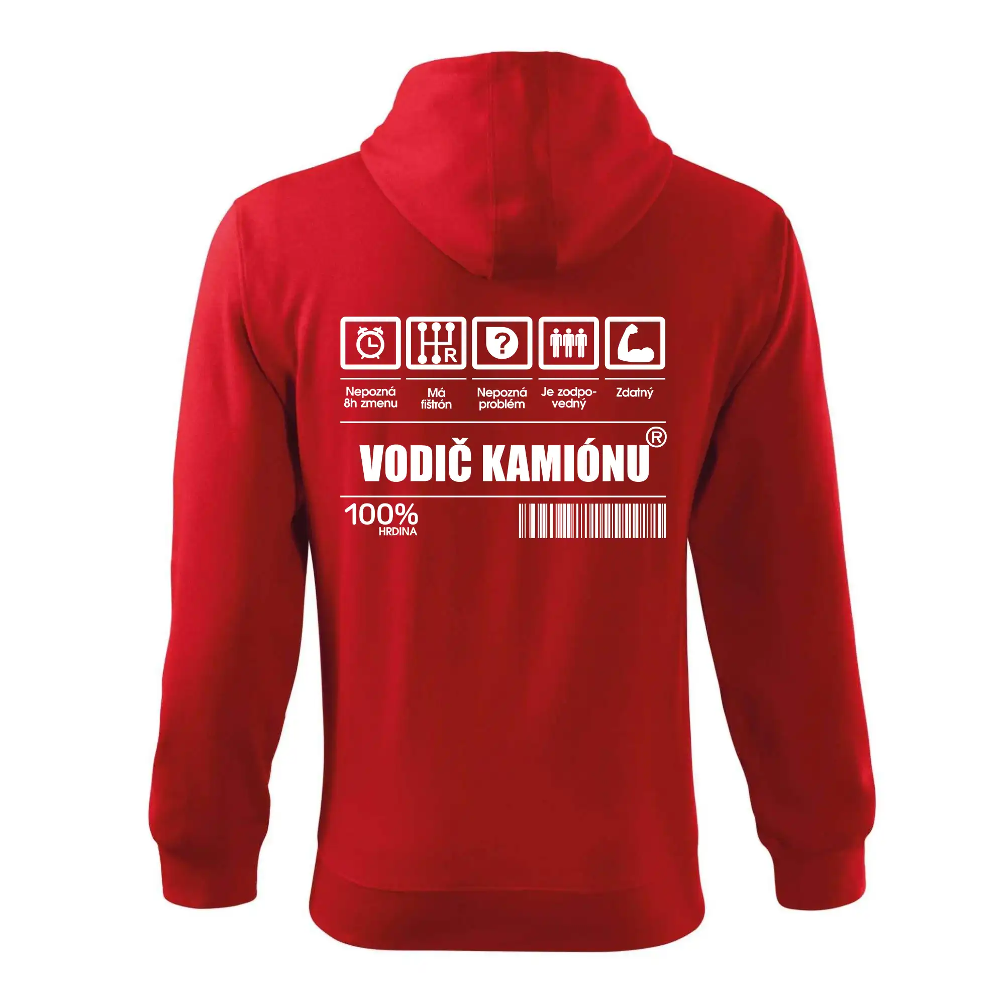 Čiarový kód - Vodič kamionu