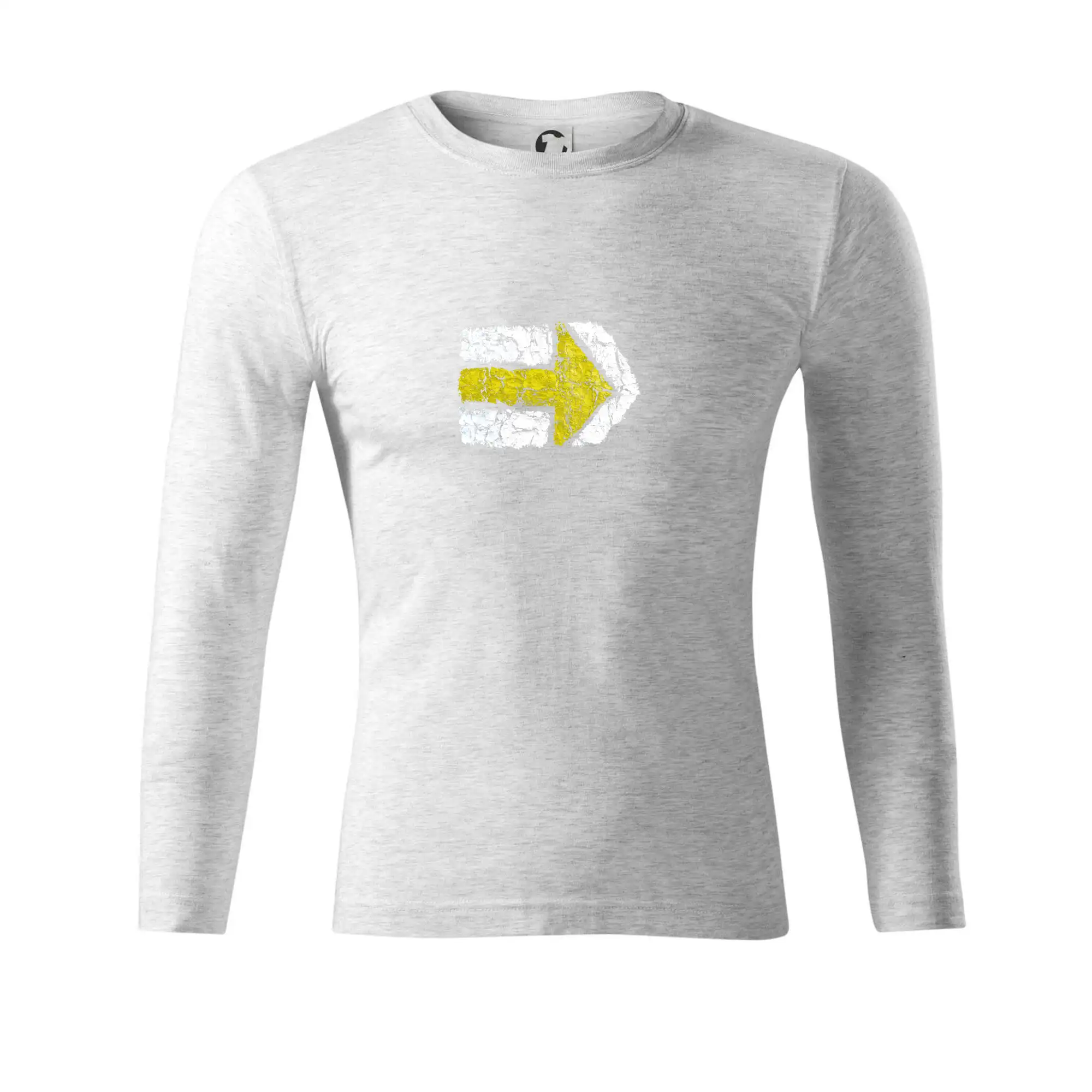 Párová turistická značka žlutá