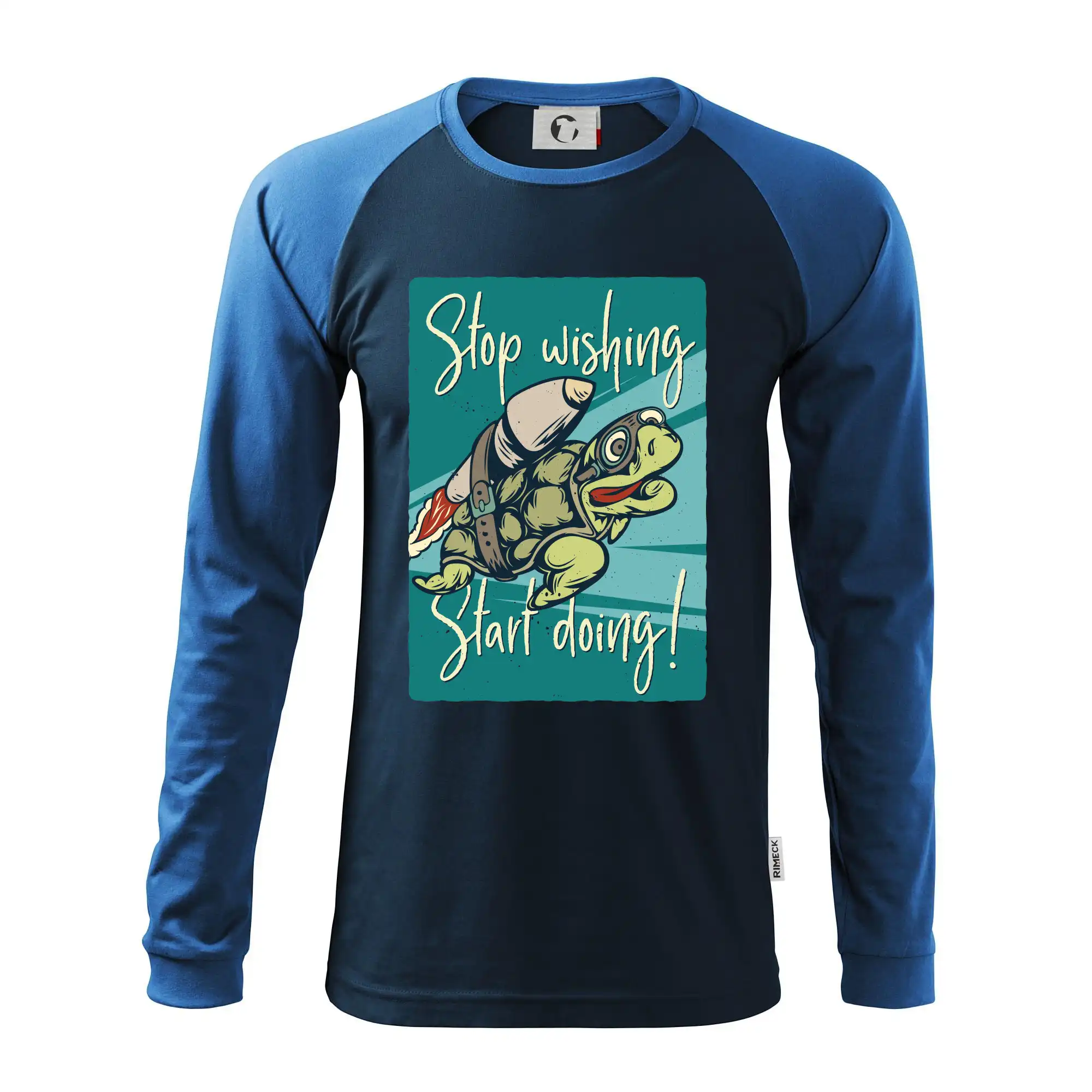 Stop wishing start doing želva