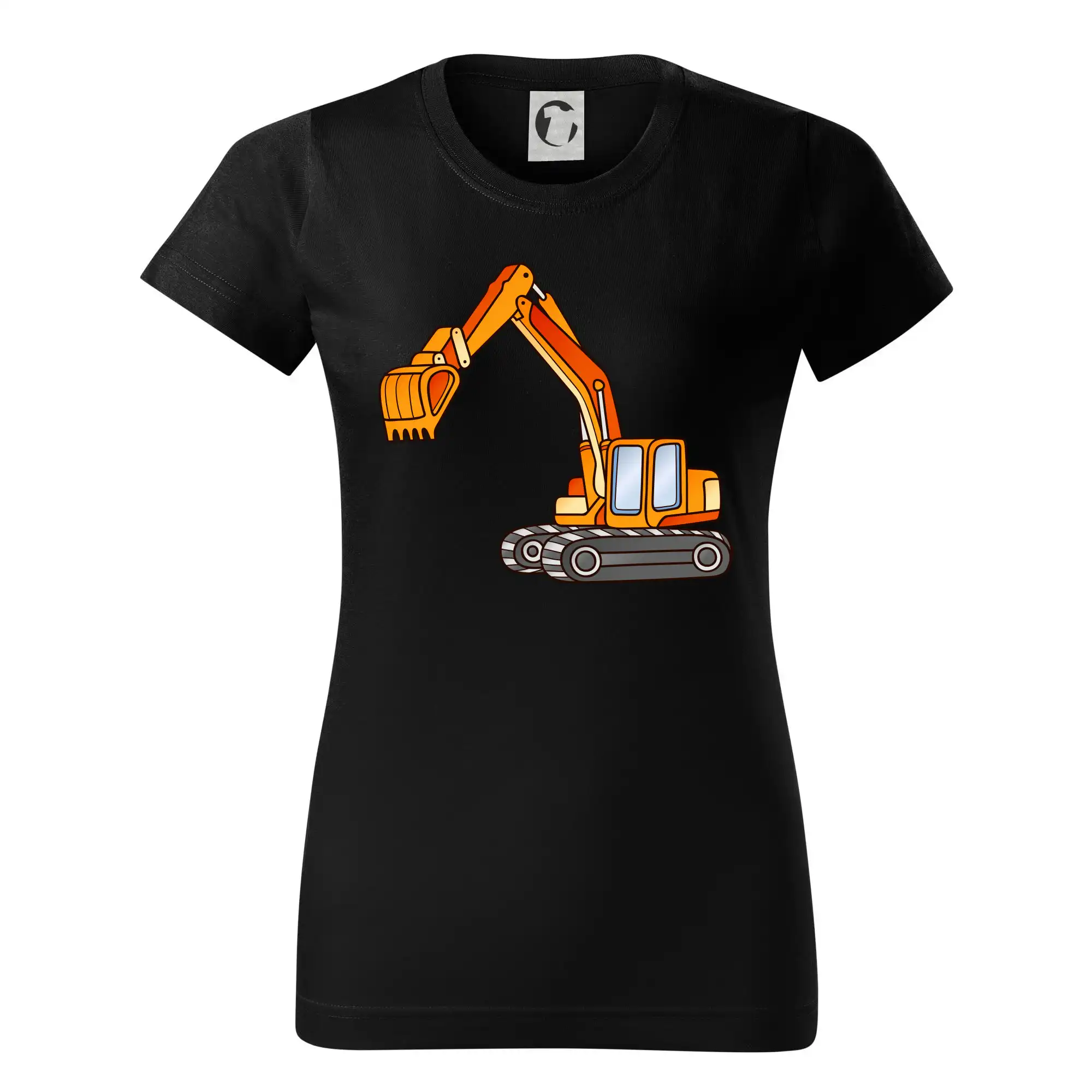 Bagr bez nápisu oranžový