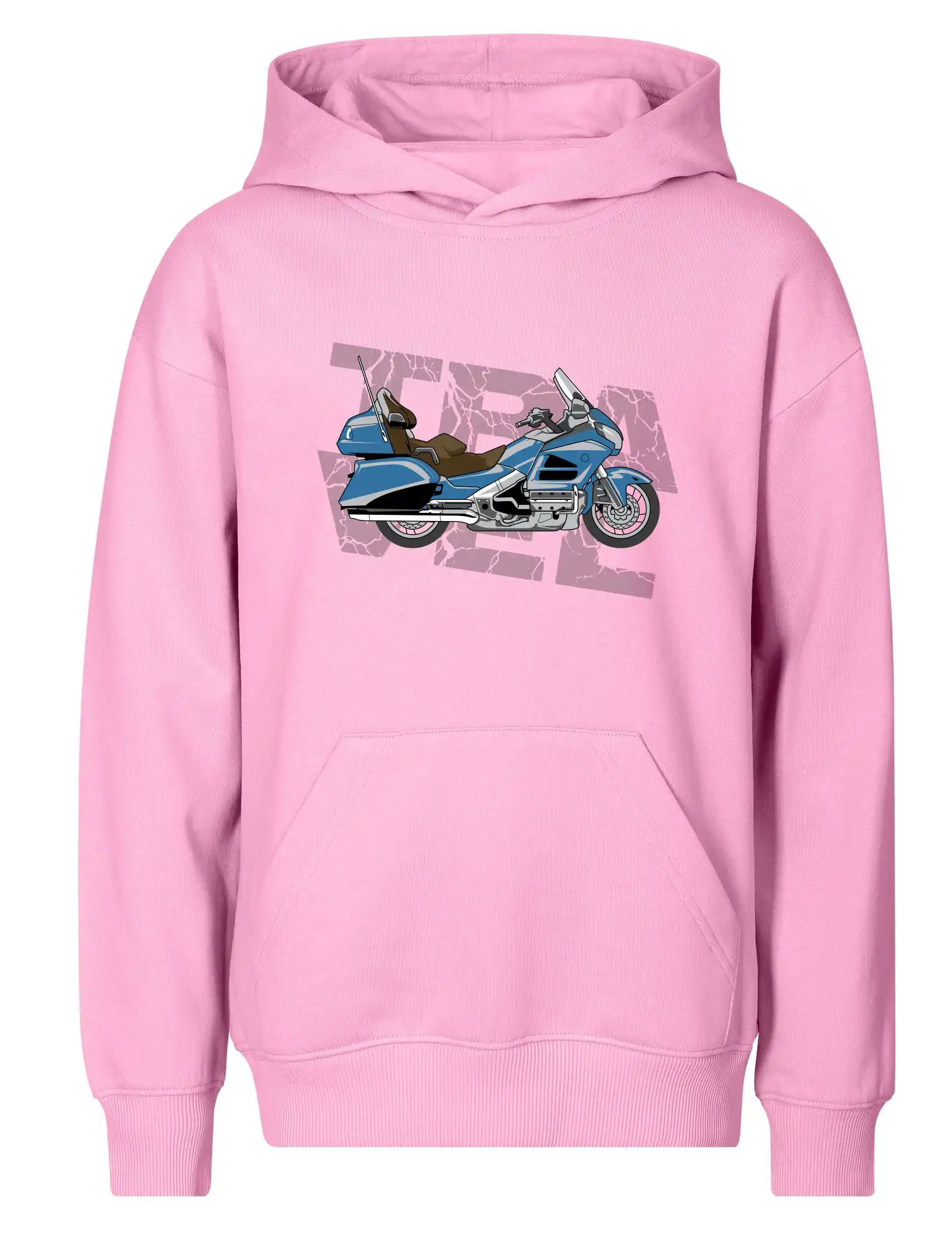 Cestovní motorka Amerika modrá