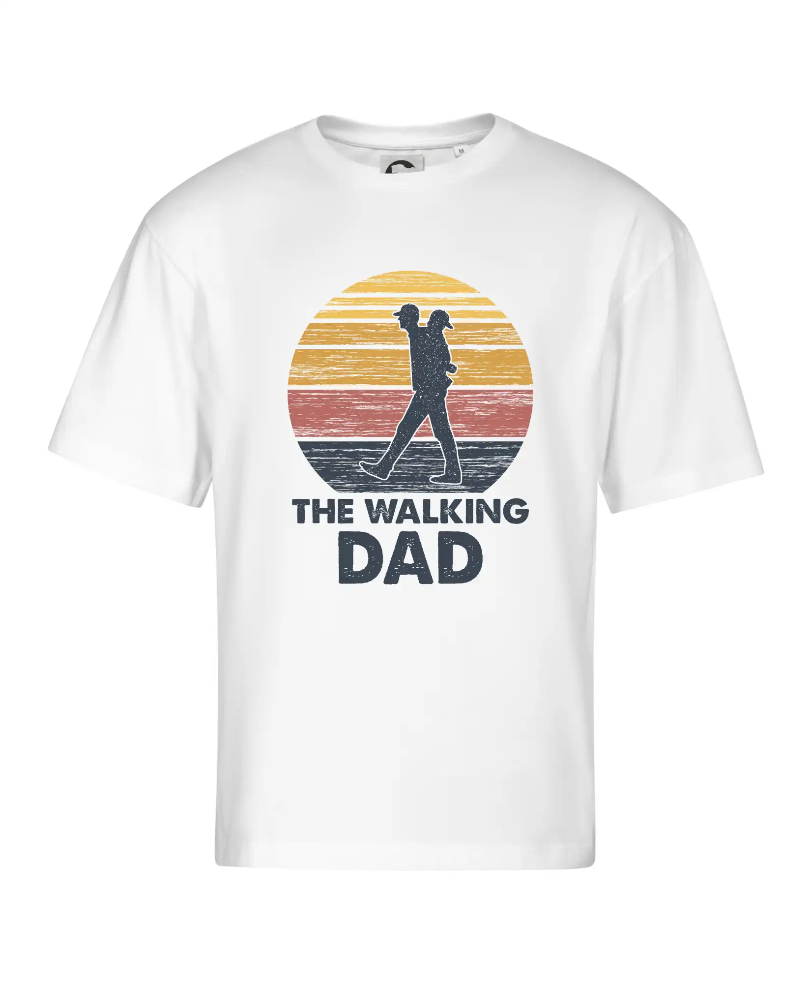 The walking dad - tata s dítětem na zádech