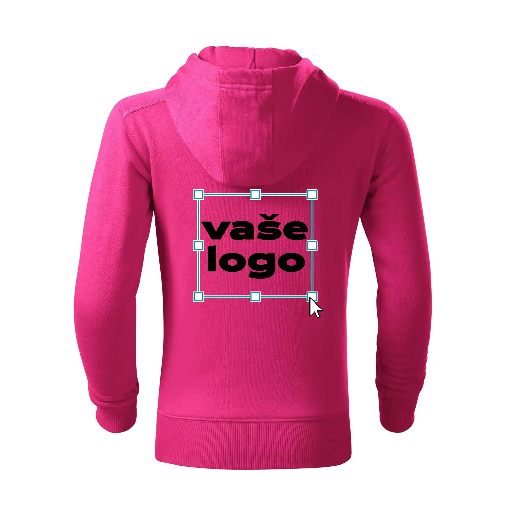 Vlastné logo - Mikina s vlastným logom