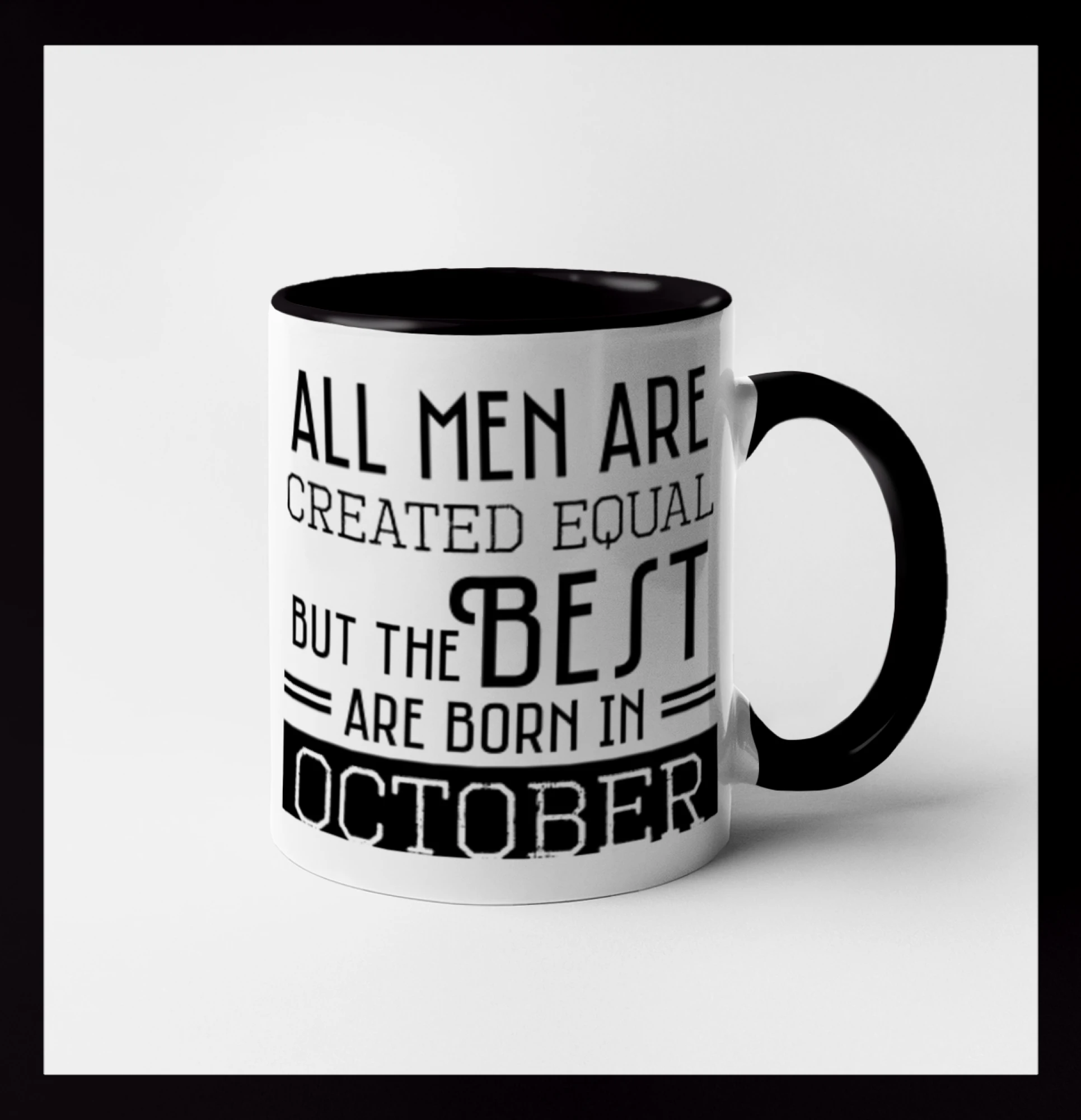 All men are created equal october