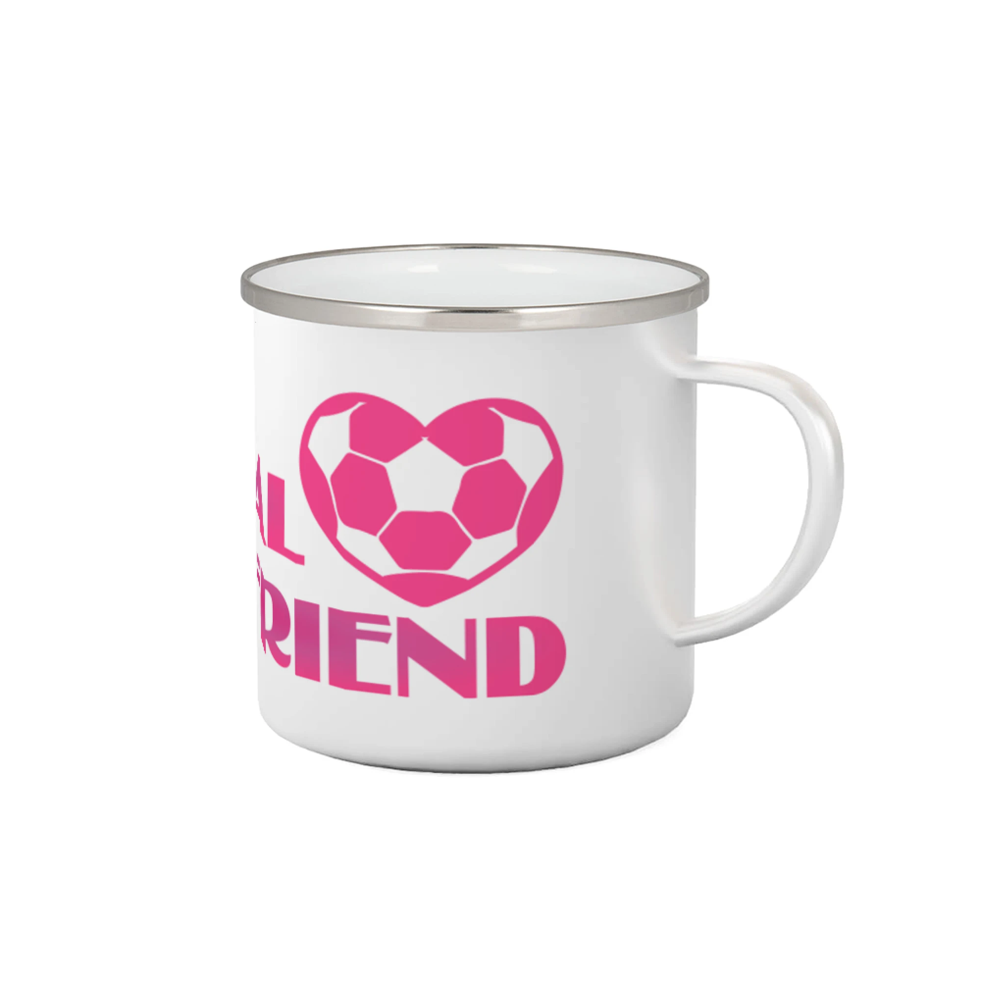 Tričká pre futbalistov - Fotbal girlfriend - Plecháčik