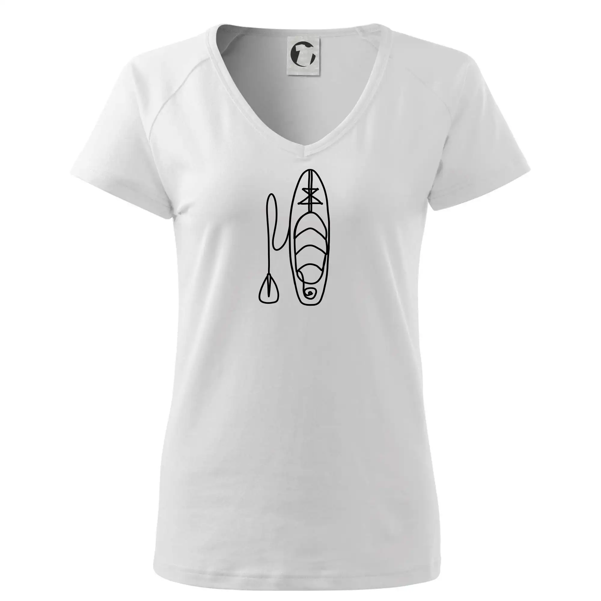 Surferske tričká - Paddleboard jedním tahem - Tričko dámske Dream