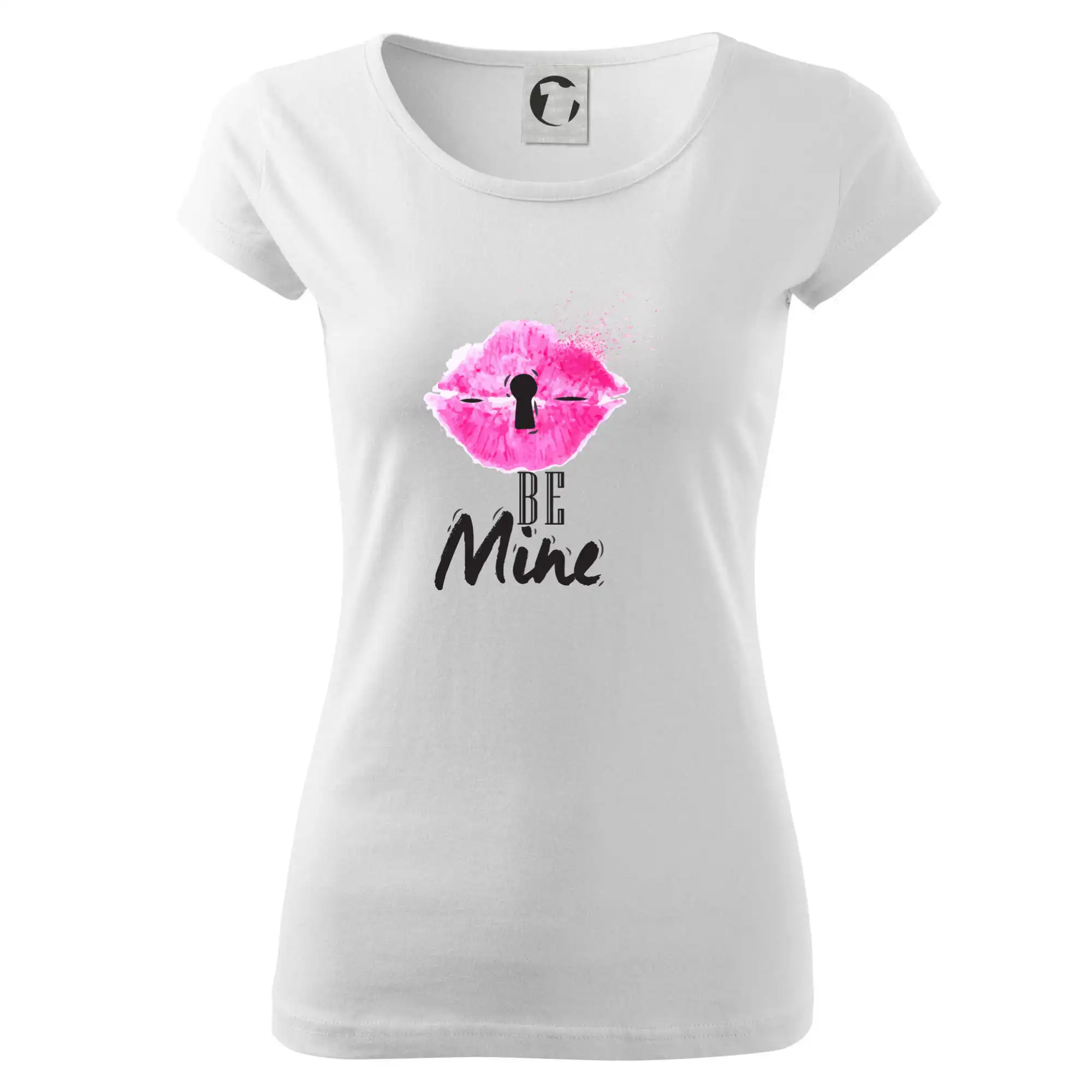 Tričká pre zamilovaných - Kiss be mine - Dámske tričko Pure