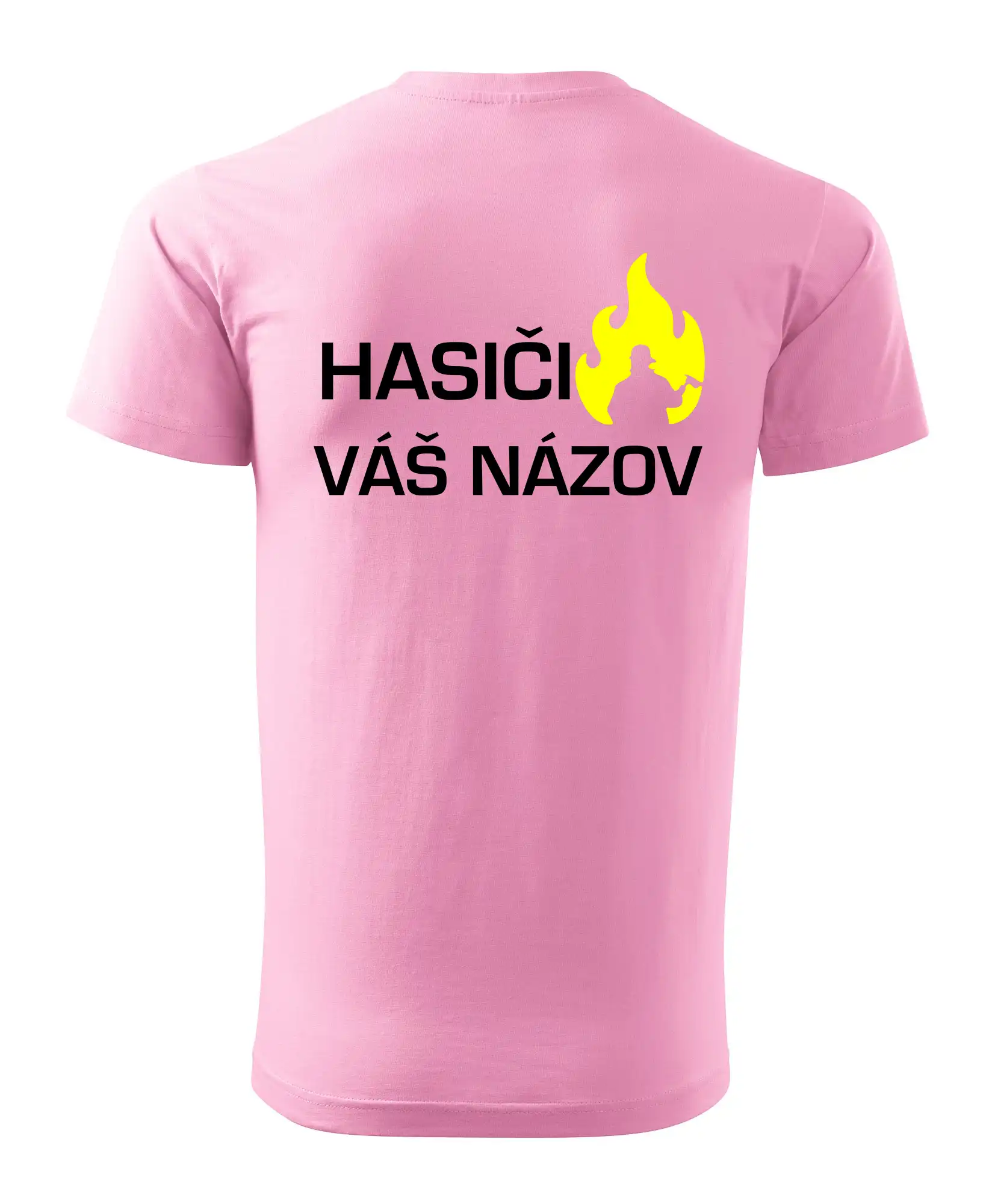 Hasiči - Váš názov - FLUO + Reflexná potlač