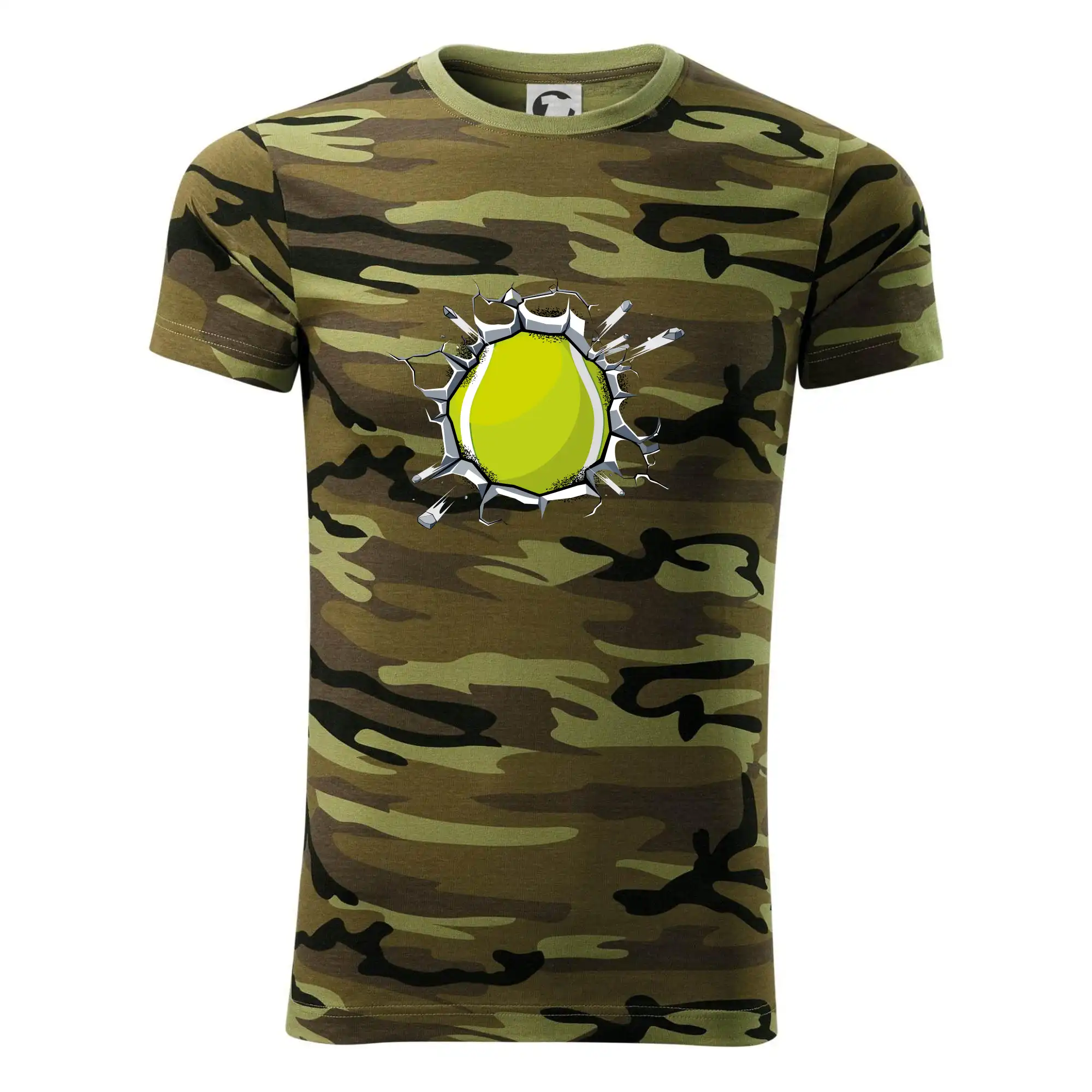 Tenisový míč v triku