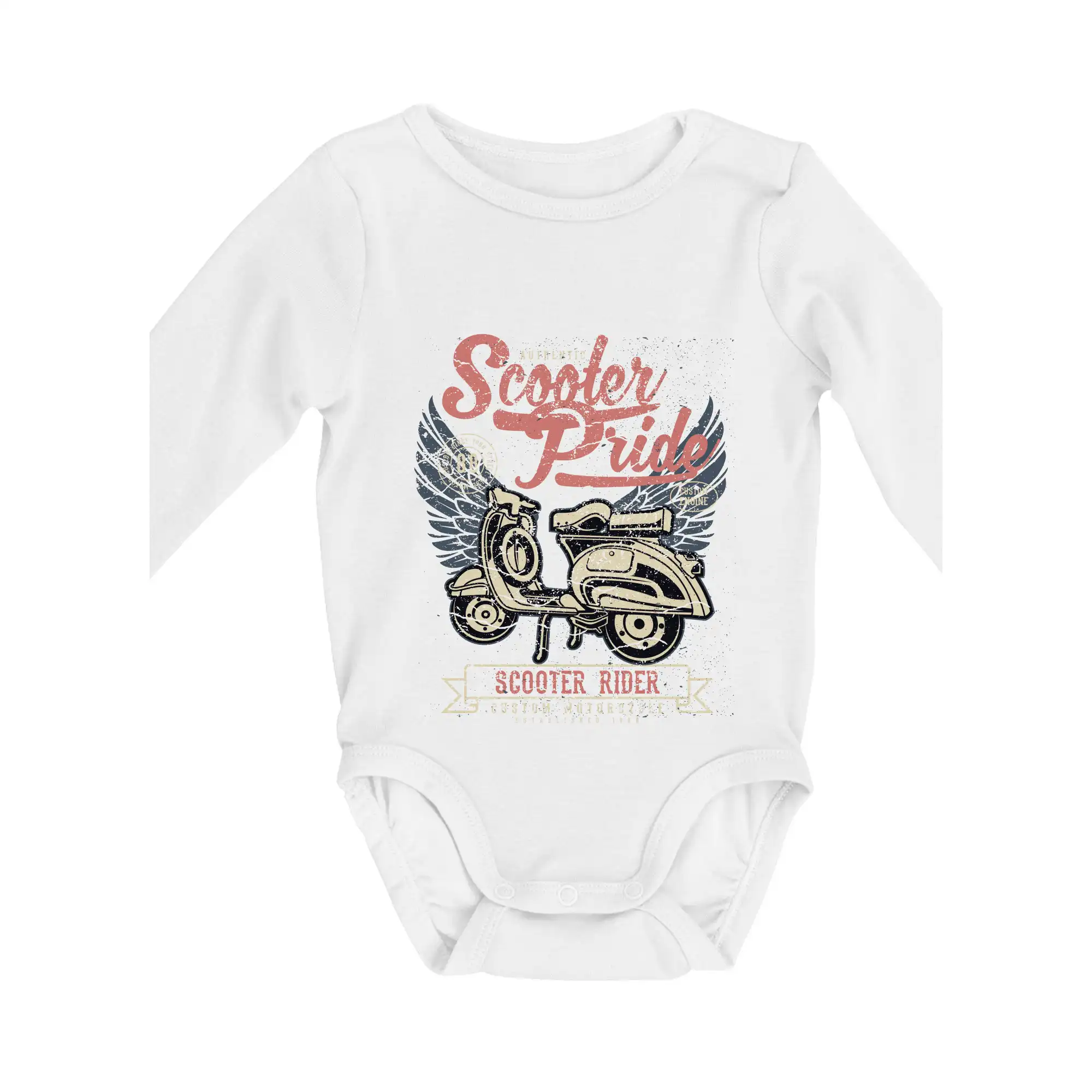 Scooter Pride - Body dojčenské s dlhým rukávom