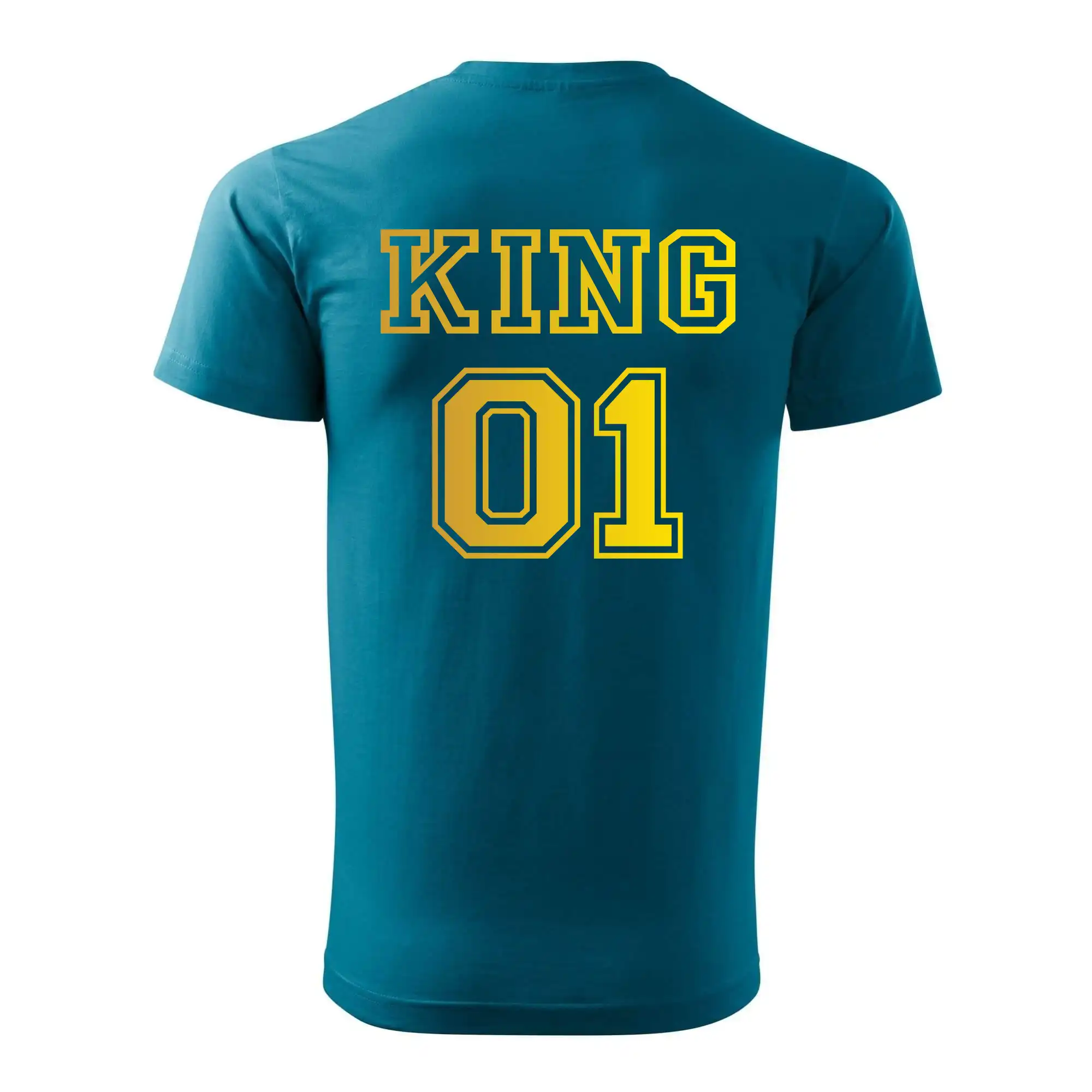 King - Queen - 01 dres - zlatá potlač