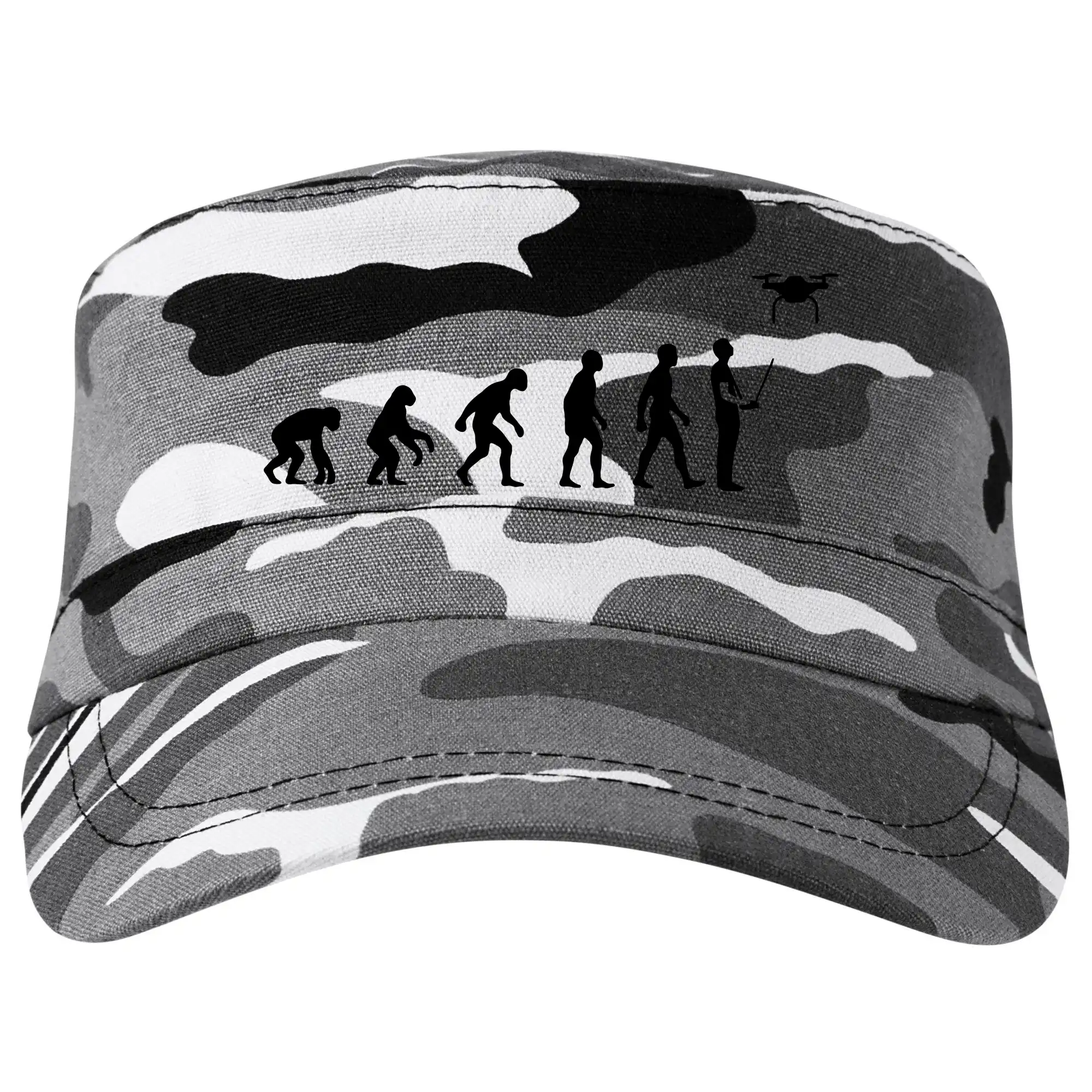 Tričká pre modelára - Dron evolúcia - Šiltovka CAMO