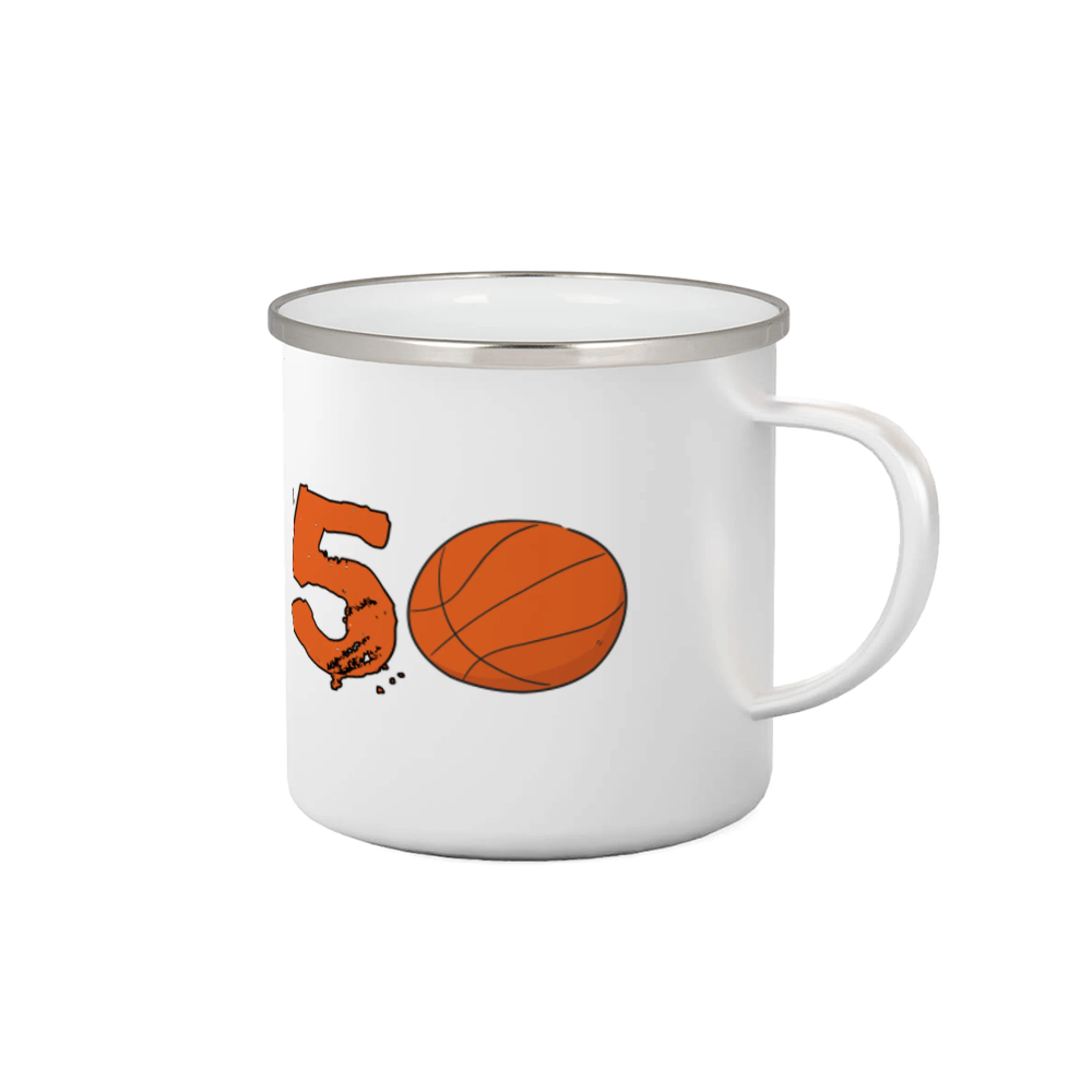 Basketbalová tričká - Basketball okrúhle narodeniny 50 - Plecháčik