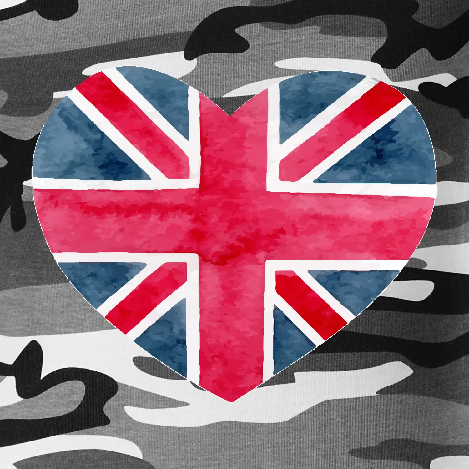 Britské srdce malované