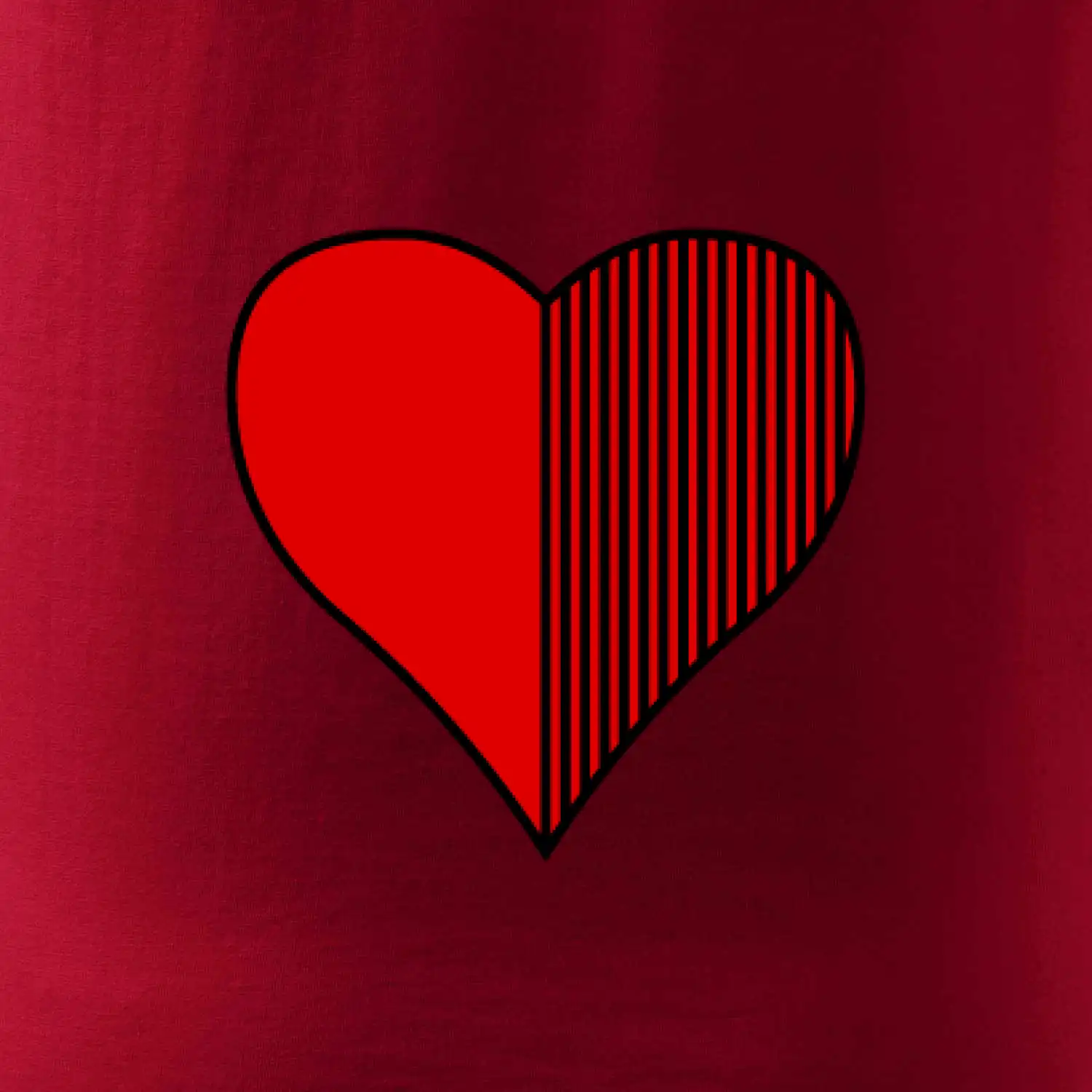 Prší - Červený - prso