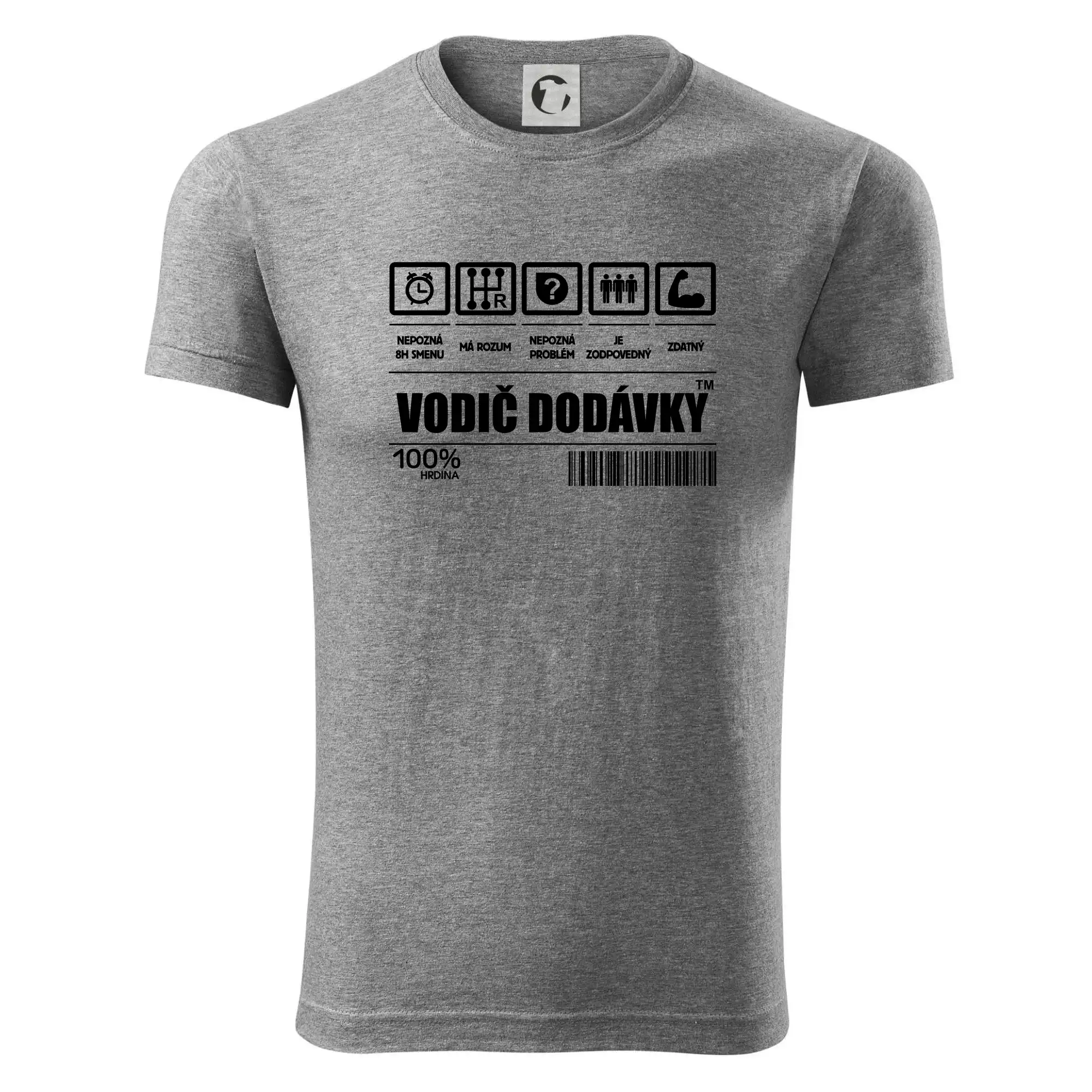 Čiarový kód - Vodič dodávky
