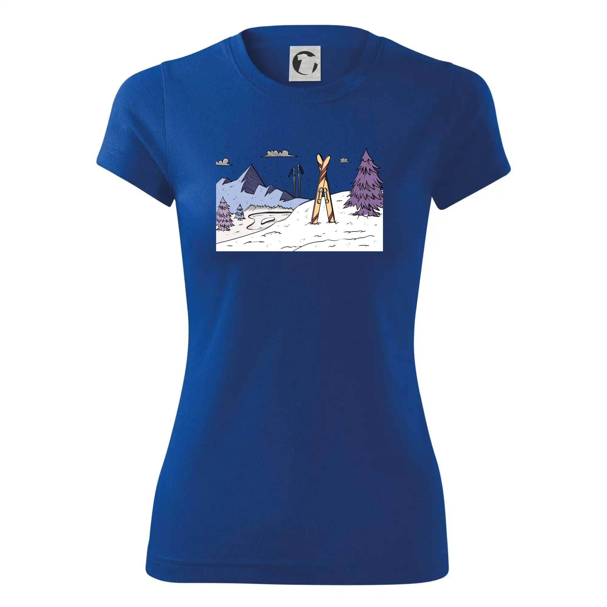 Panorama lyžování