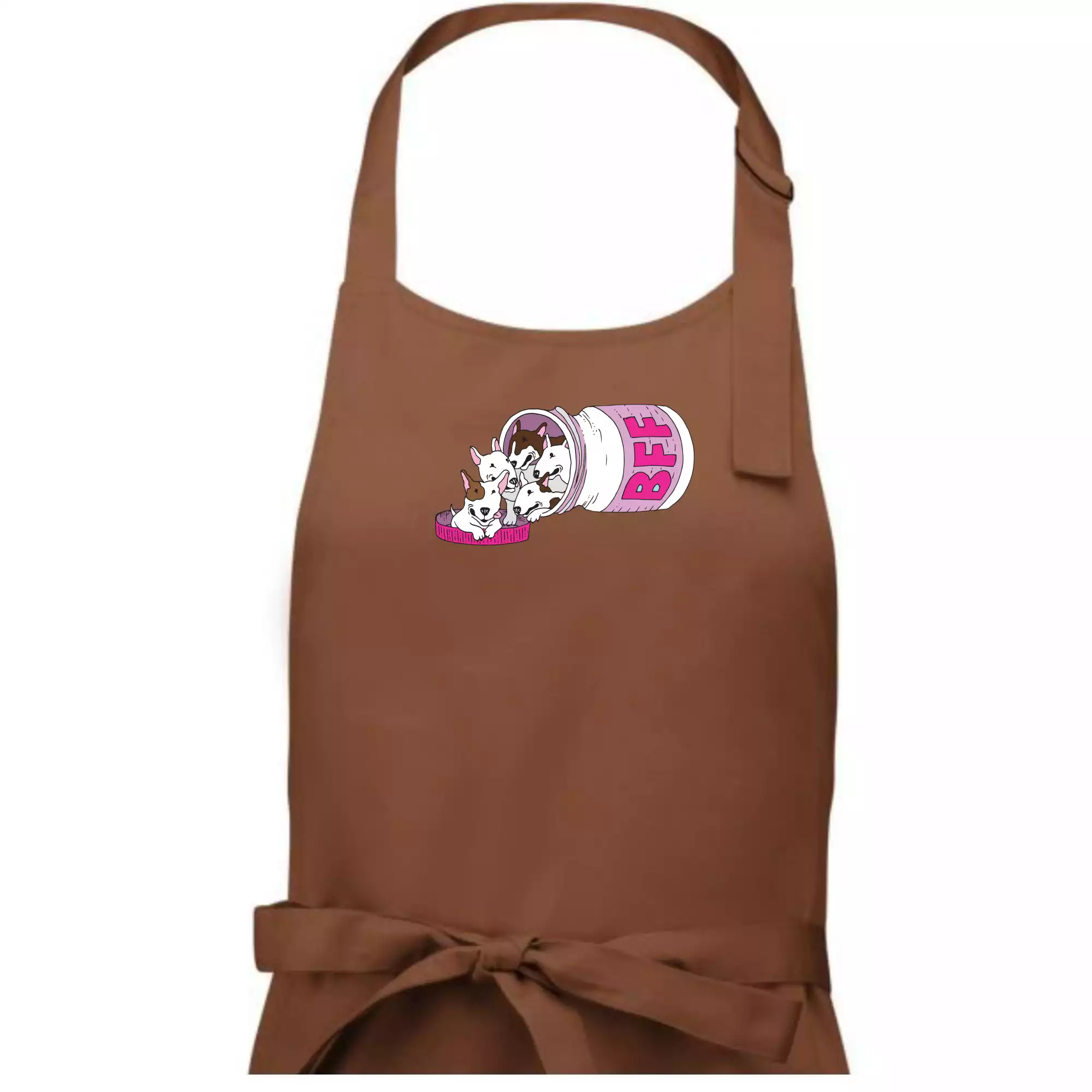 Bullterrier Friends Forever růžové (Pecka design)