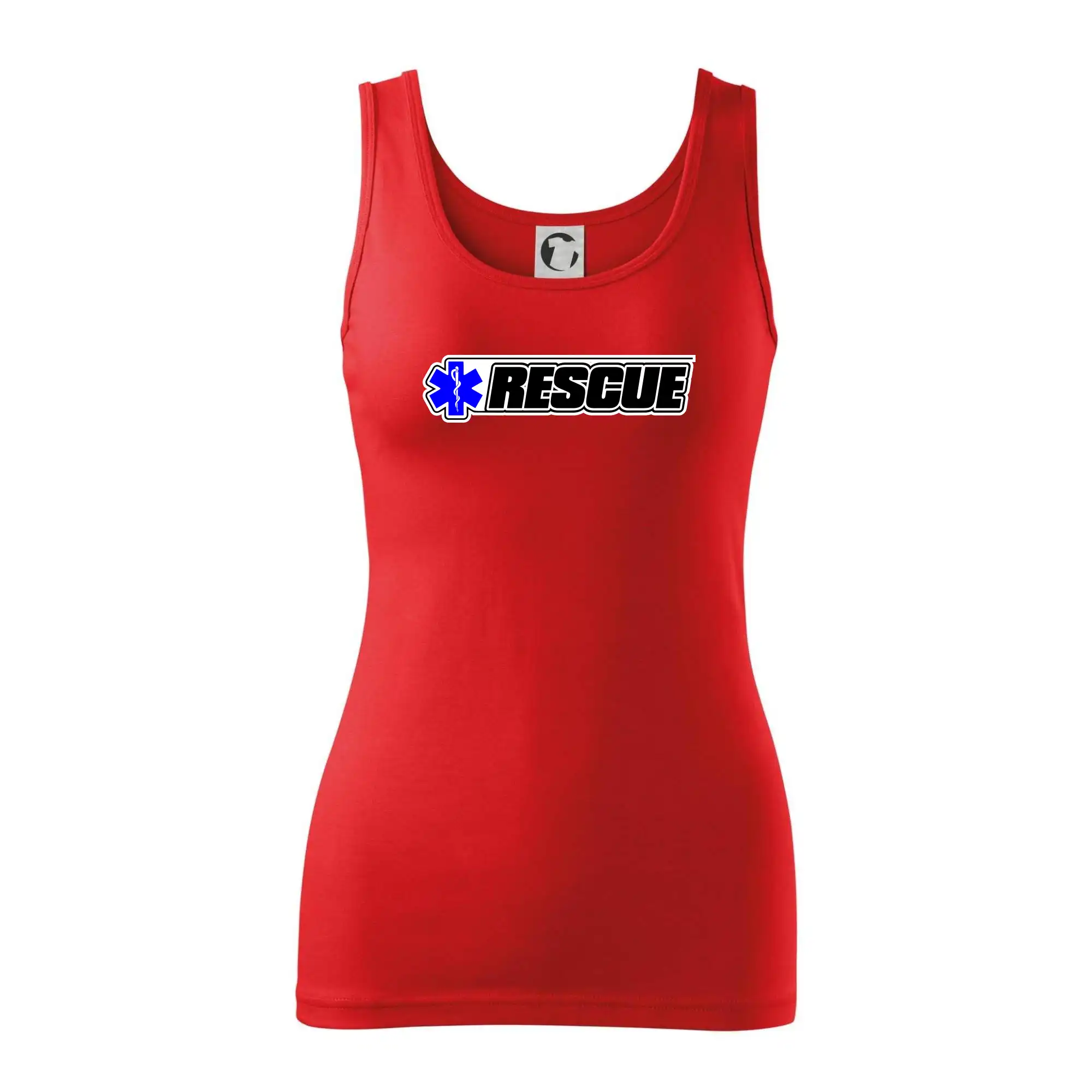 Záchranář rescue kříž modrý
