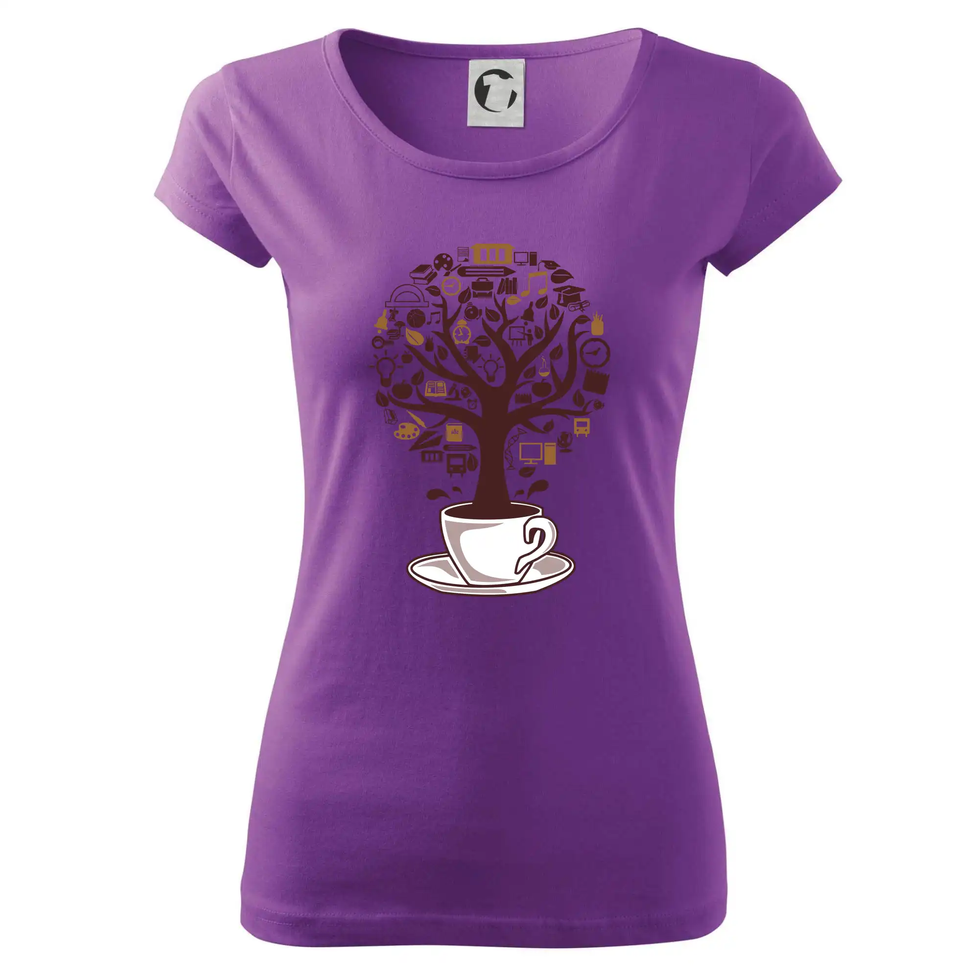 Coffee Tree parts from school icon