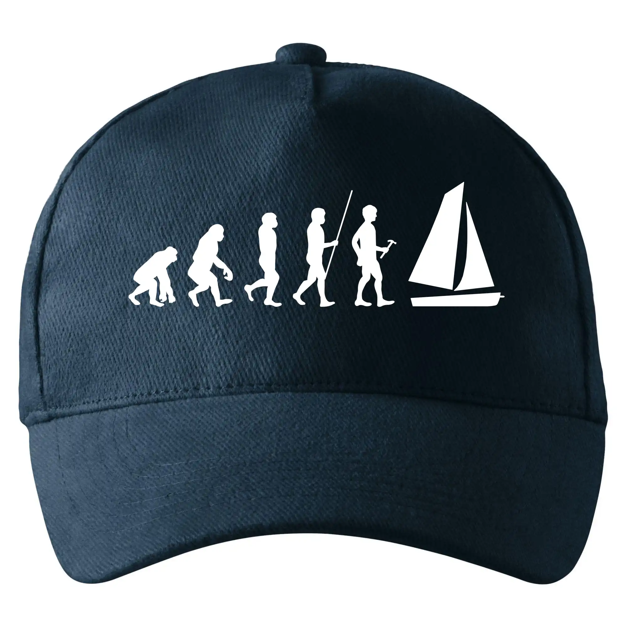 Vodácke tričká - Evoluce Plachtenie - Šiltovka so zahnutým šiltom a mosaznou sponou