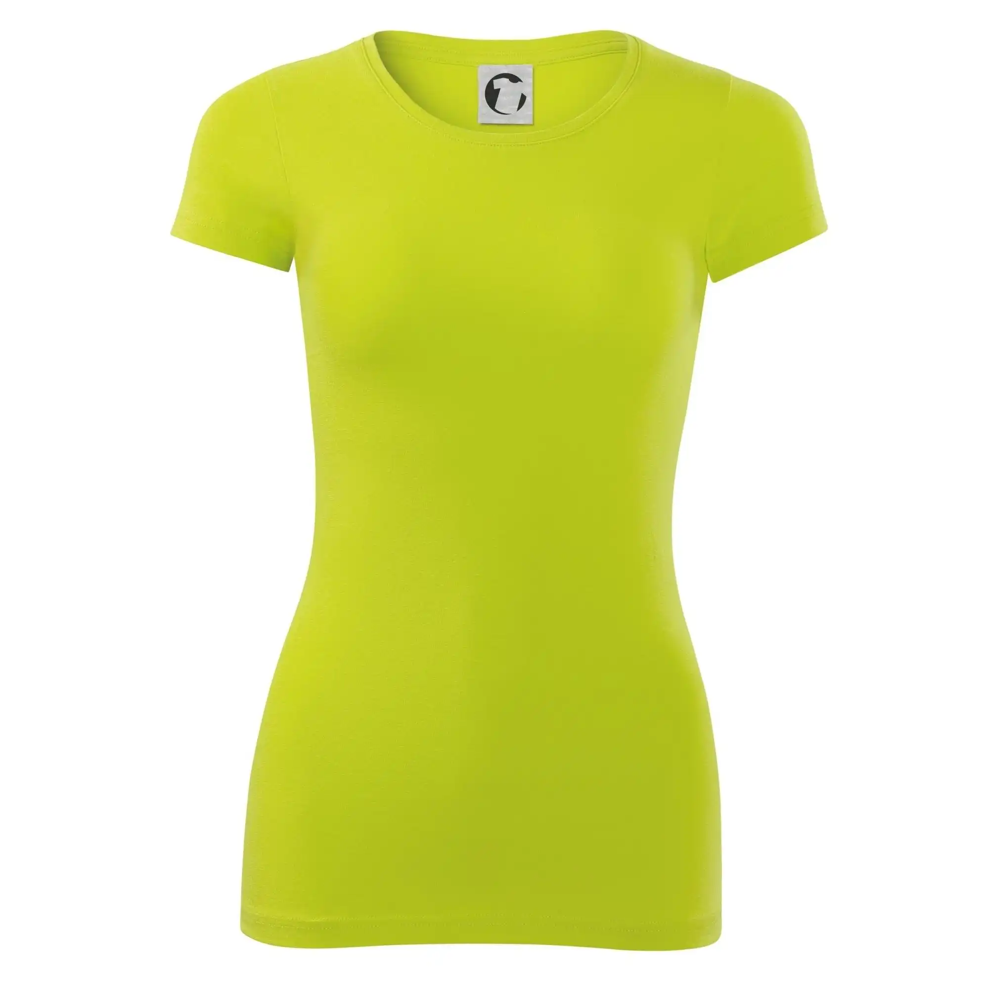 MyShirt tričká - Žlté tričko - Dámske tričko Glance - Priliehavejší strih