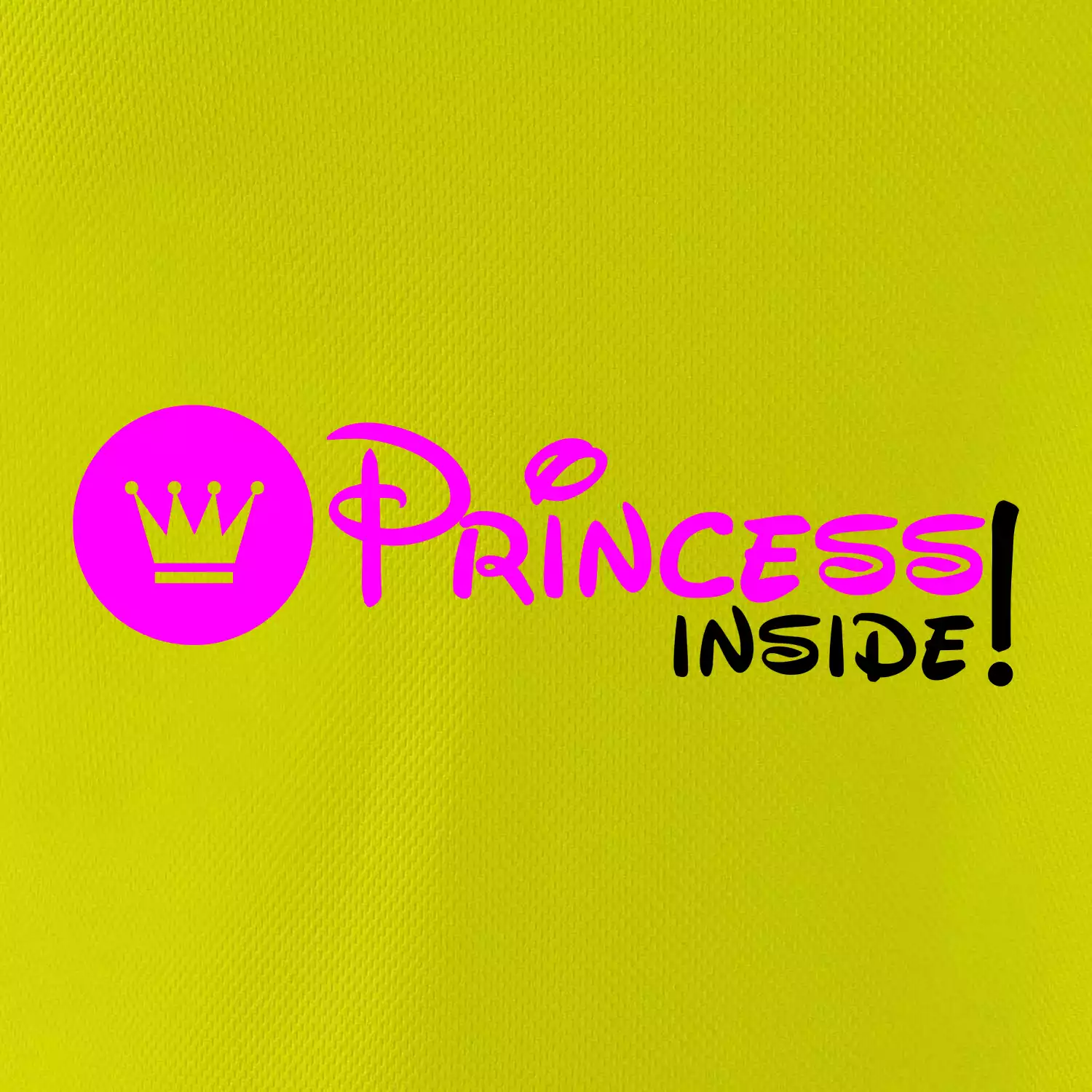 Princess! Inside!