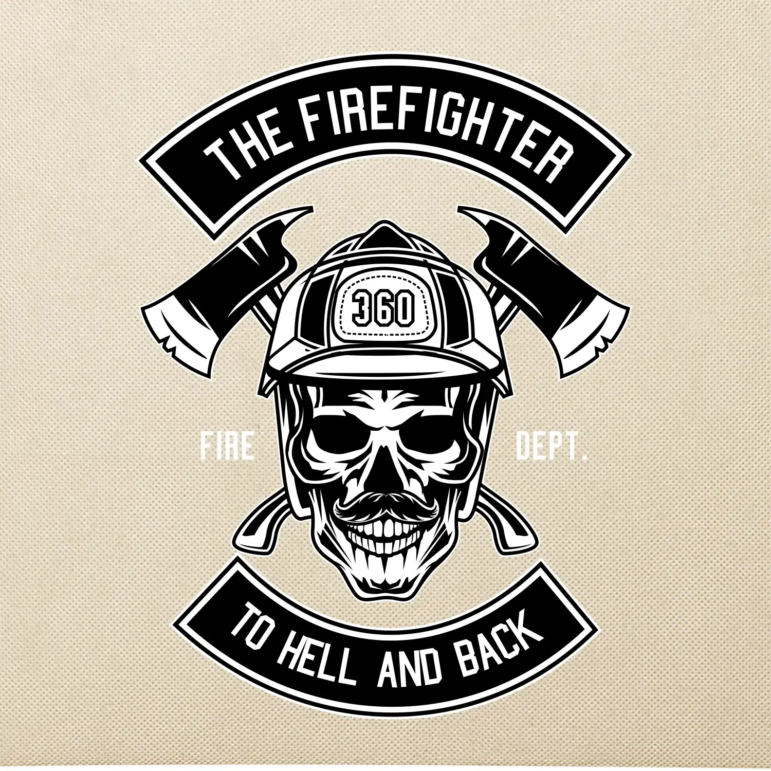 Lebka hasič do pekla a zpátky
