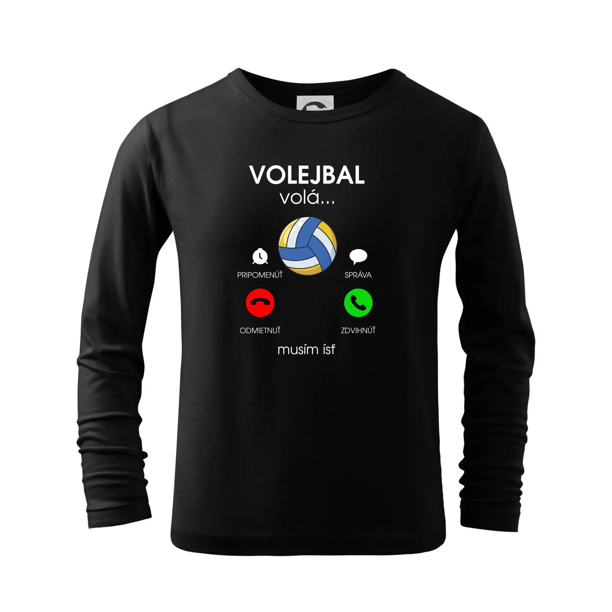 Trička na volejbal - Volejbal volá - Tričko detské Long Sleeve