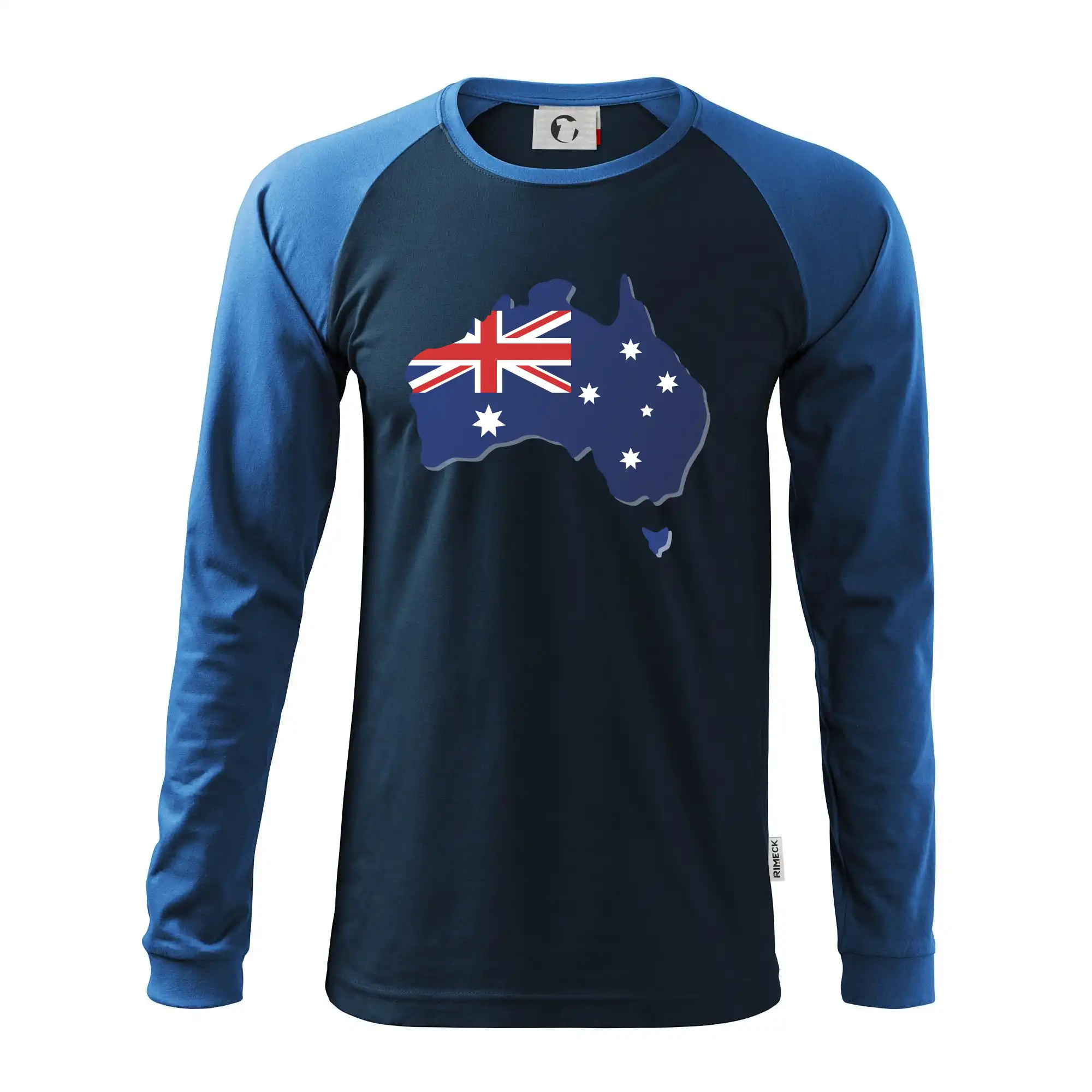 Austrálie - vlajka mapa