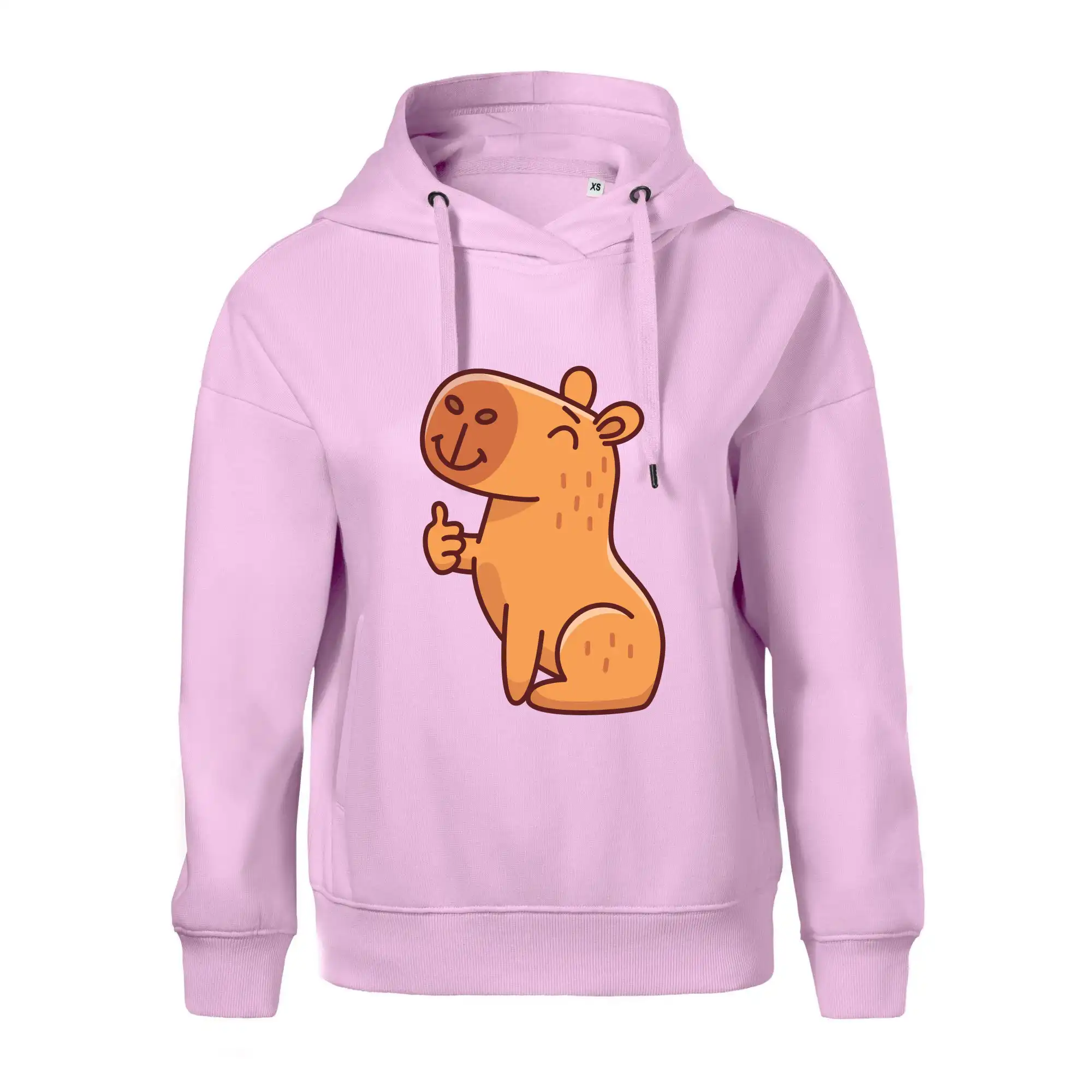 Kapybara s palcem nahoru