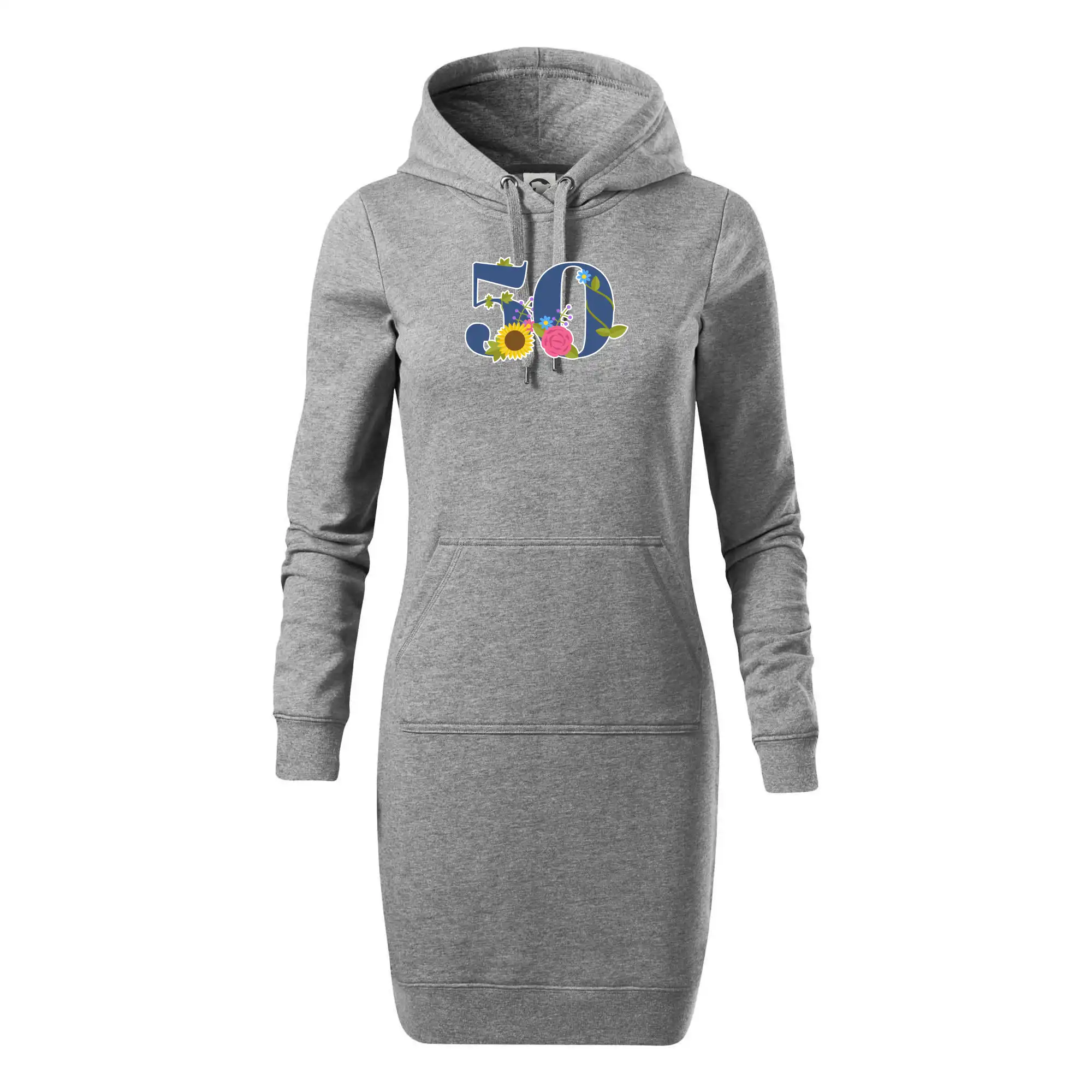 Květinové číslo kreslené - 50