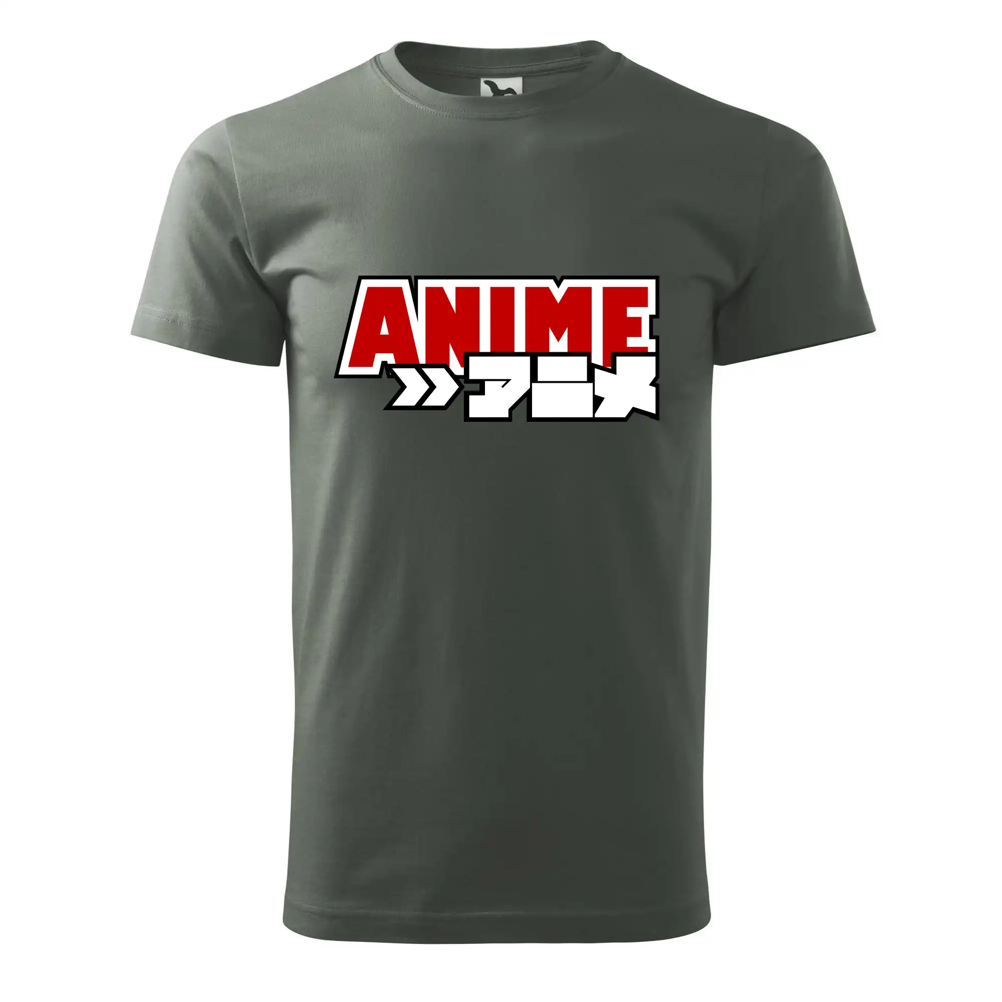 Anime nápis červený