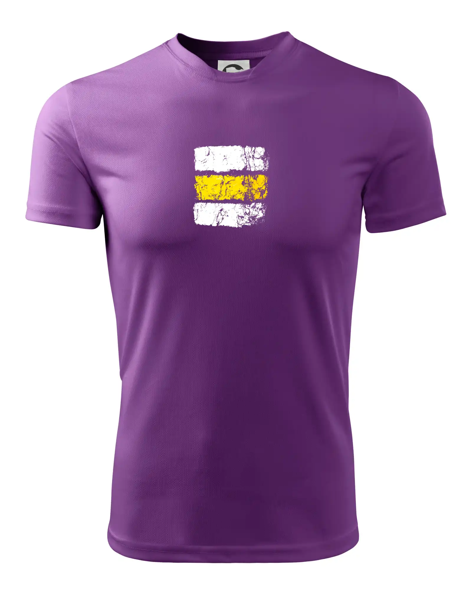 Trička pre cestovateľov - Turistická značka - žltá - Pánske tričko Fantasy športové