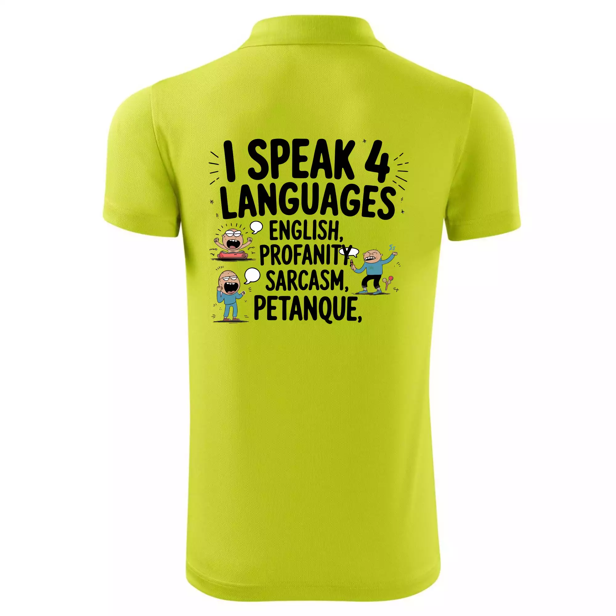 I speak 4 language - Petanque