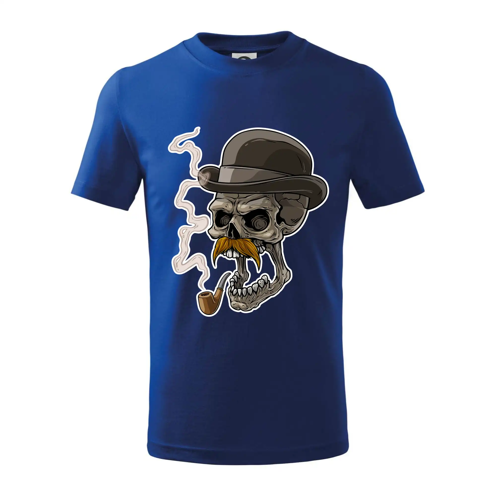 Tričká s fúzikmi - Lebka s fúzikmi - Tričko detské bavlnené