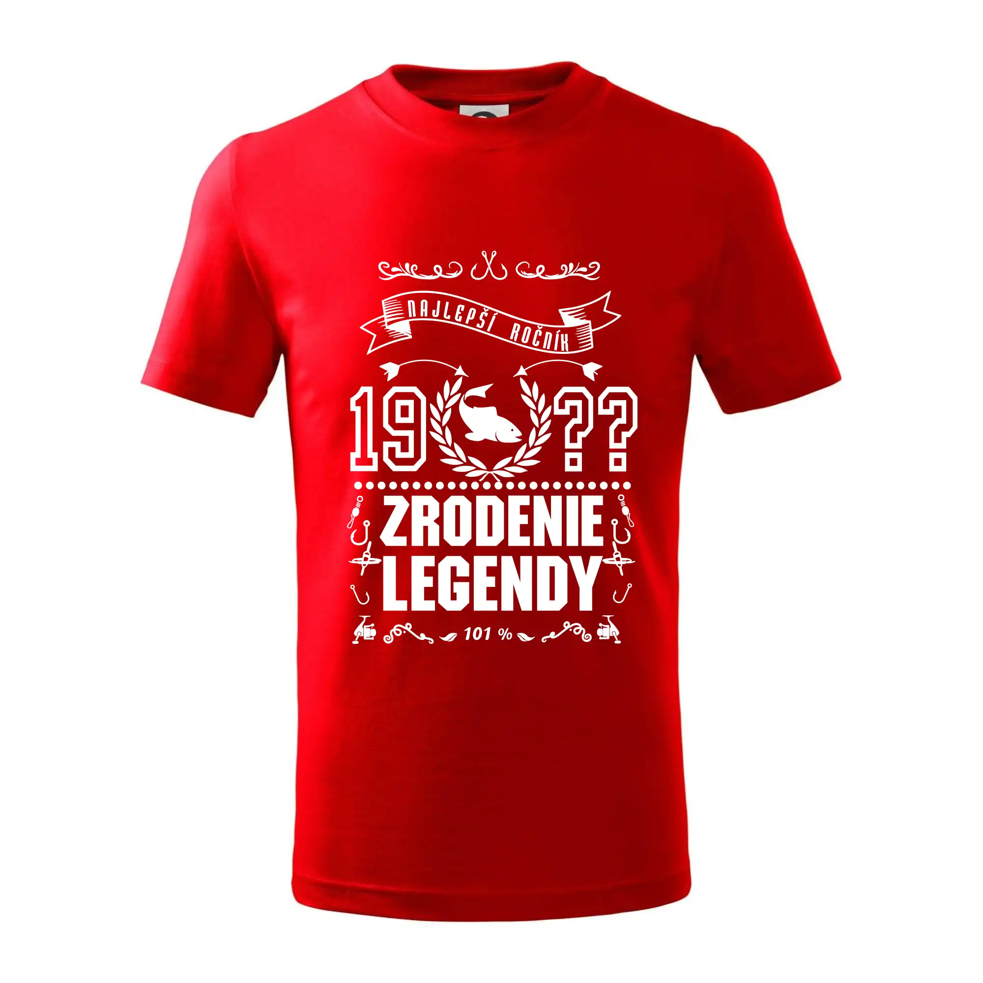 Trička Zrodenie legendy - Zrodenie legendy - pre rybárov - Tričko detské bavlnené