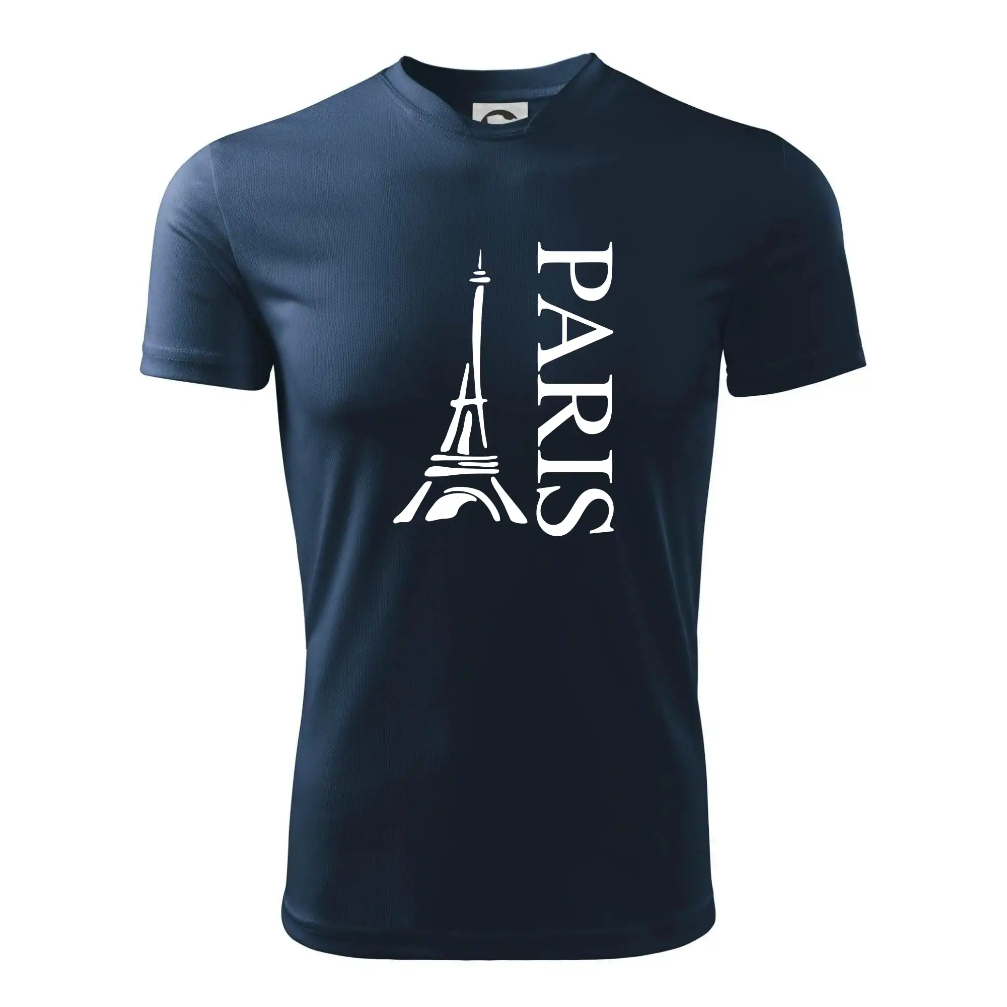 Tričká Francúzsko - Paris nápis Eiffelovka na výšku - Detské tričko športové