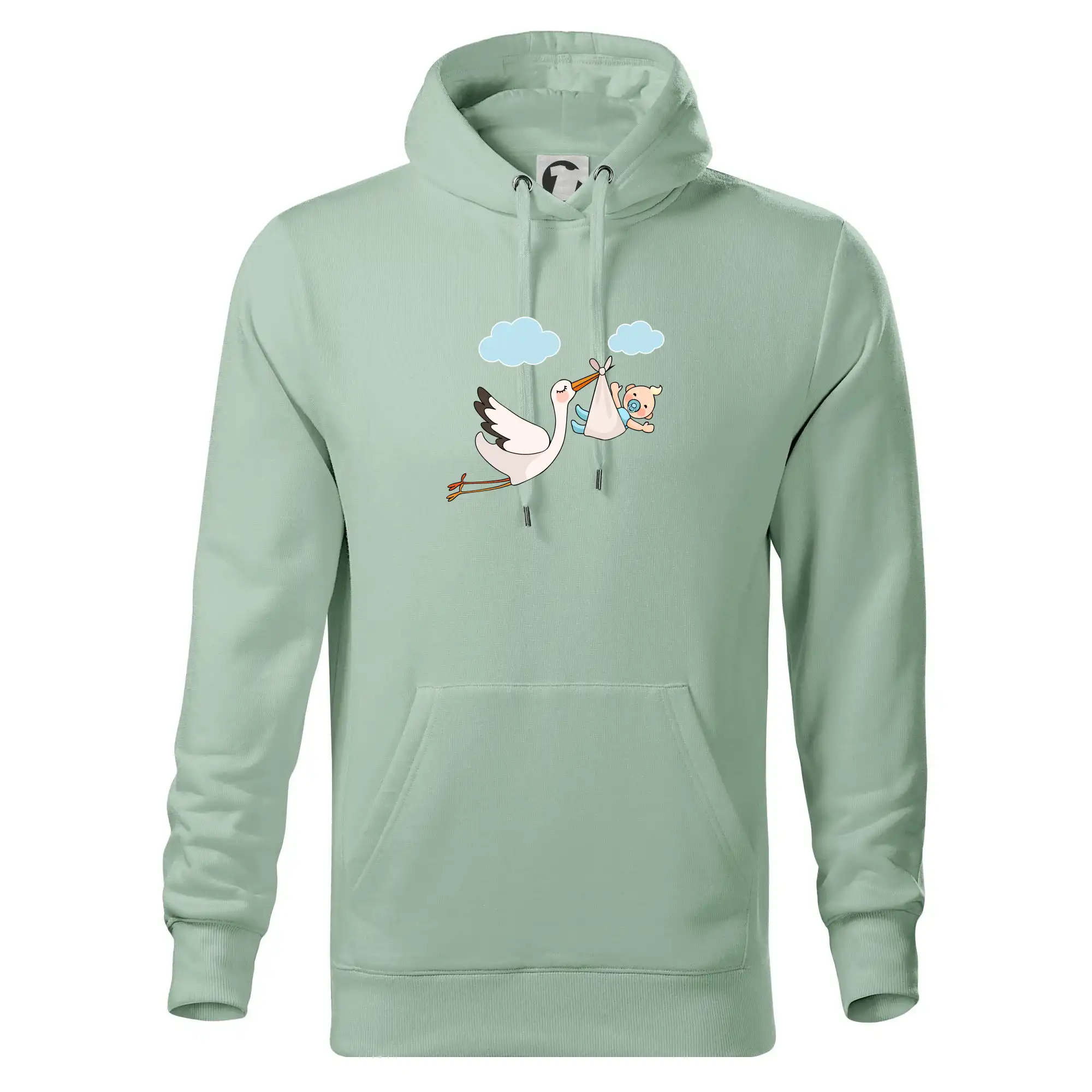 Čáp čekáme miminko - kluk