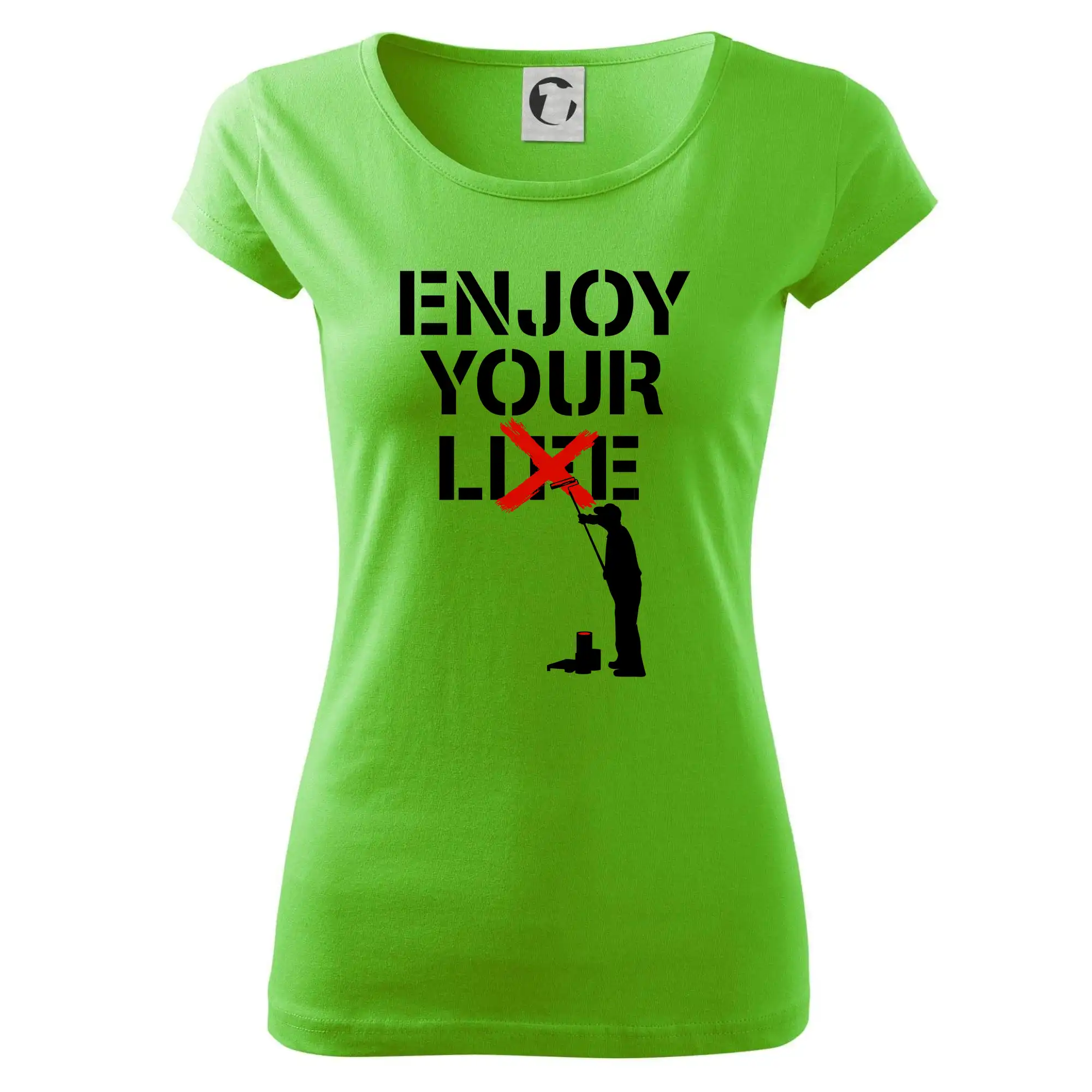 Grafické tričká - Enjoy Your Lie - Dámske tričko Pure