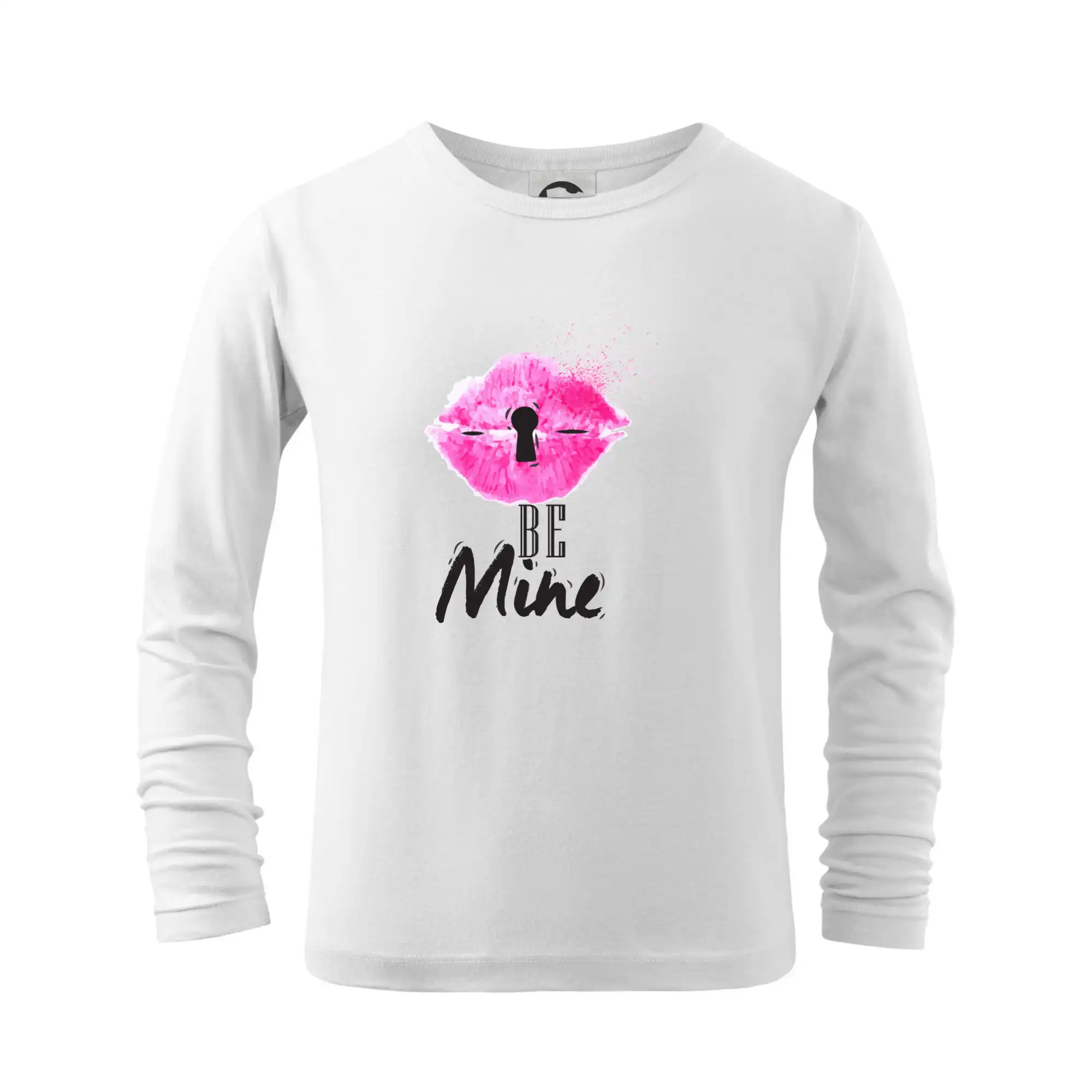 Tričká pre zamilovaných - Kiss be mine - Tričko detské Long Sleeve