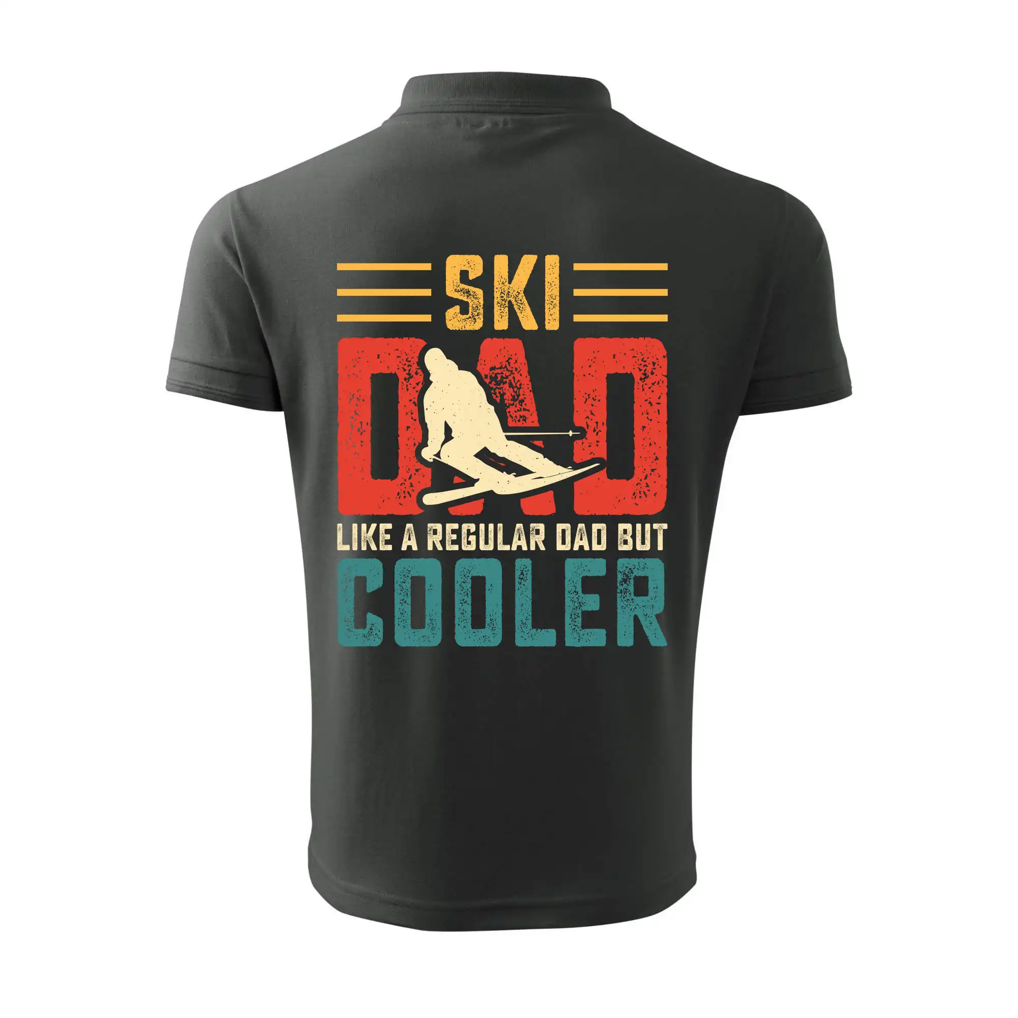 Ski dad like a regular dad but cooler