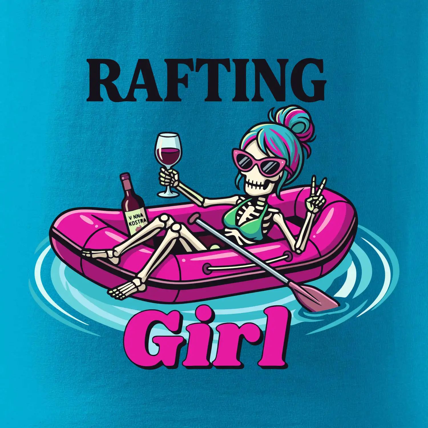 Rafting girl